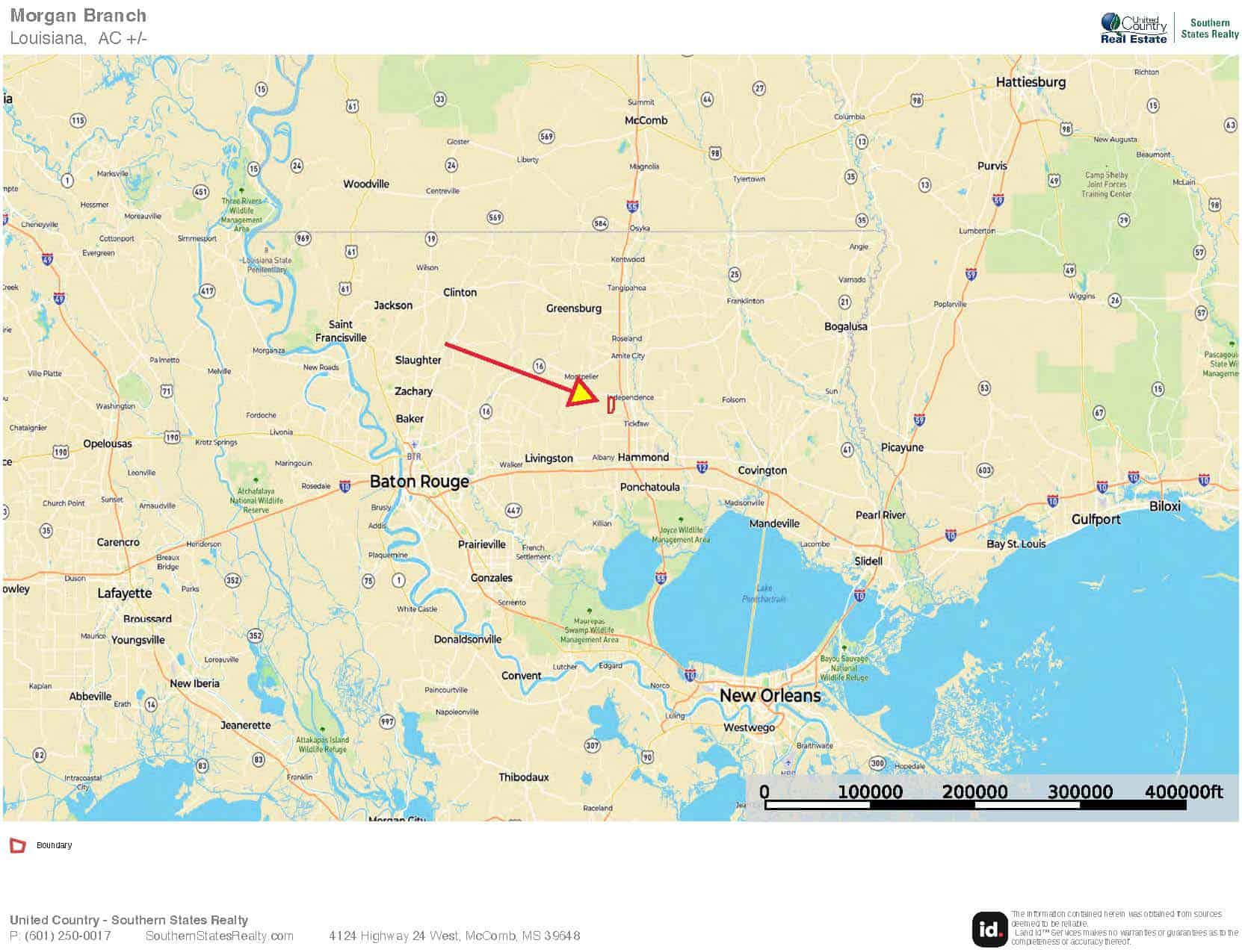 Land for Sale in Tangipahoa Parish, LA.