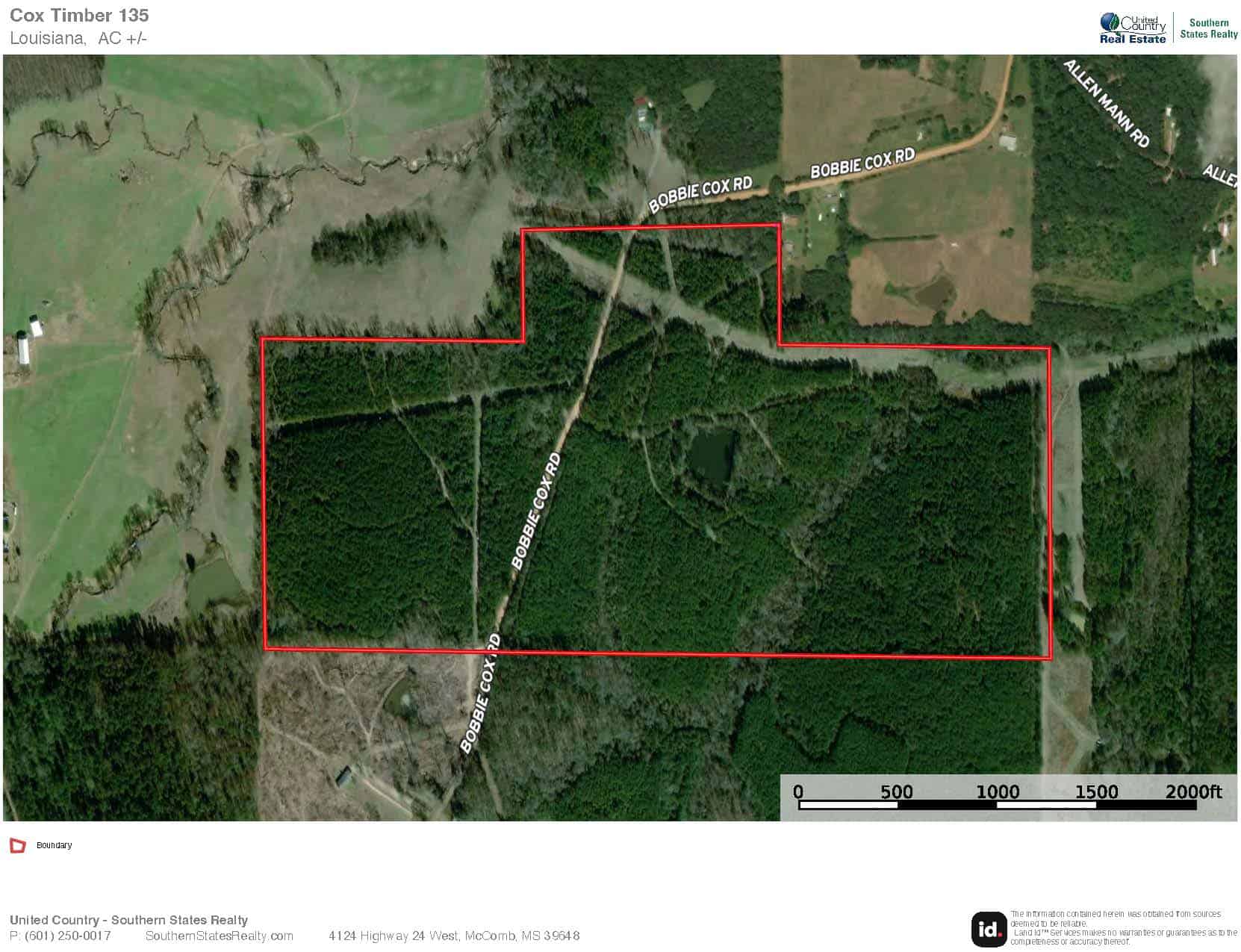 Downsville 135 – Union Parish Timberland for Sale