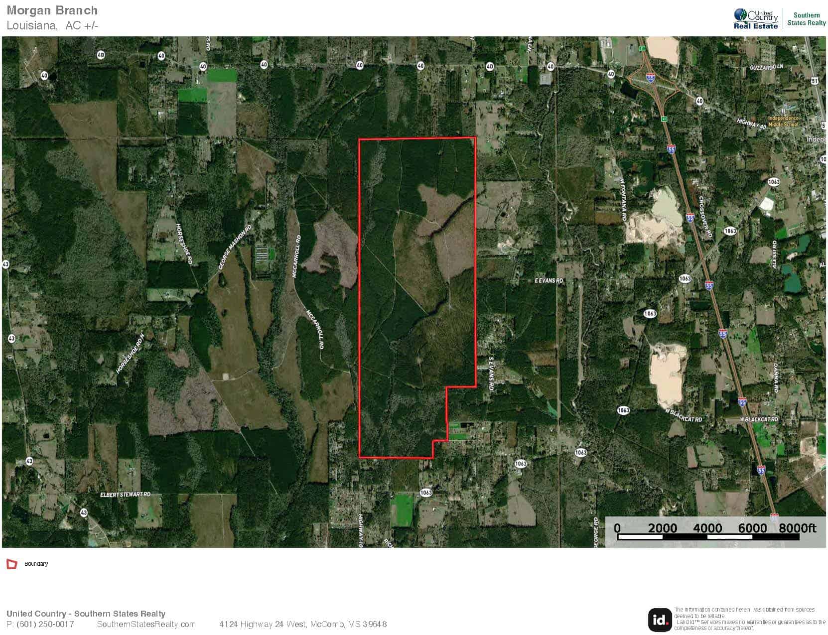 Land for Sale in Tangipahoa Parish, LA.