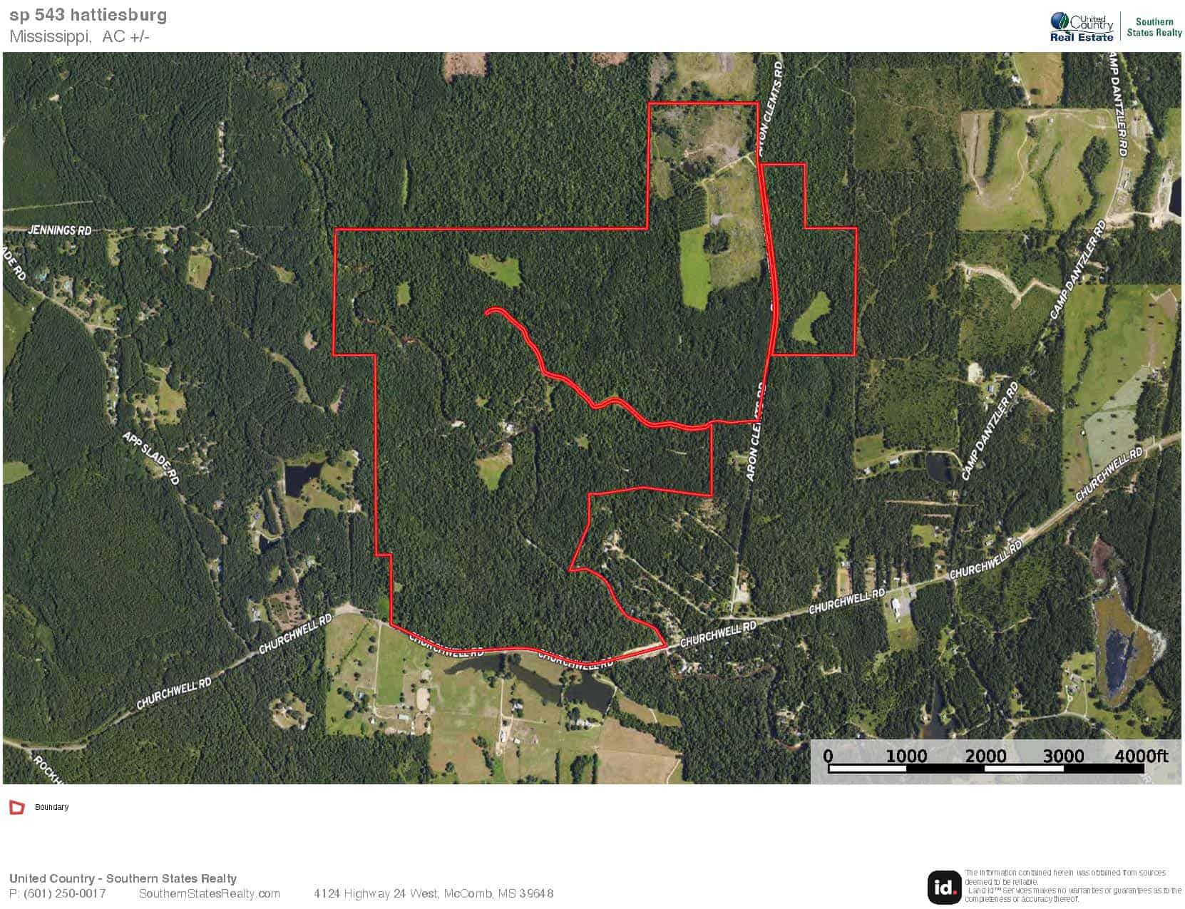 Rare Hunting Tract for Sale in Forrest County, MS