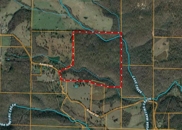 OZARKS  HUNTING & RECREATIONAL ACREAGE WITH A CAVE IN ARKANSAS