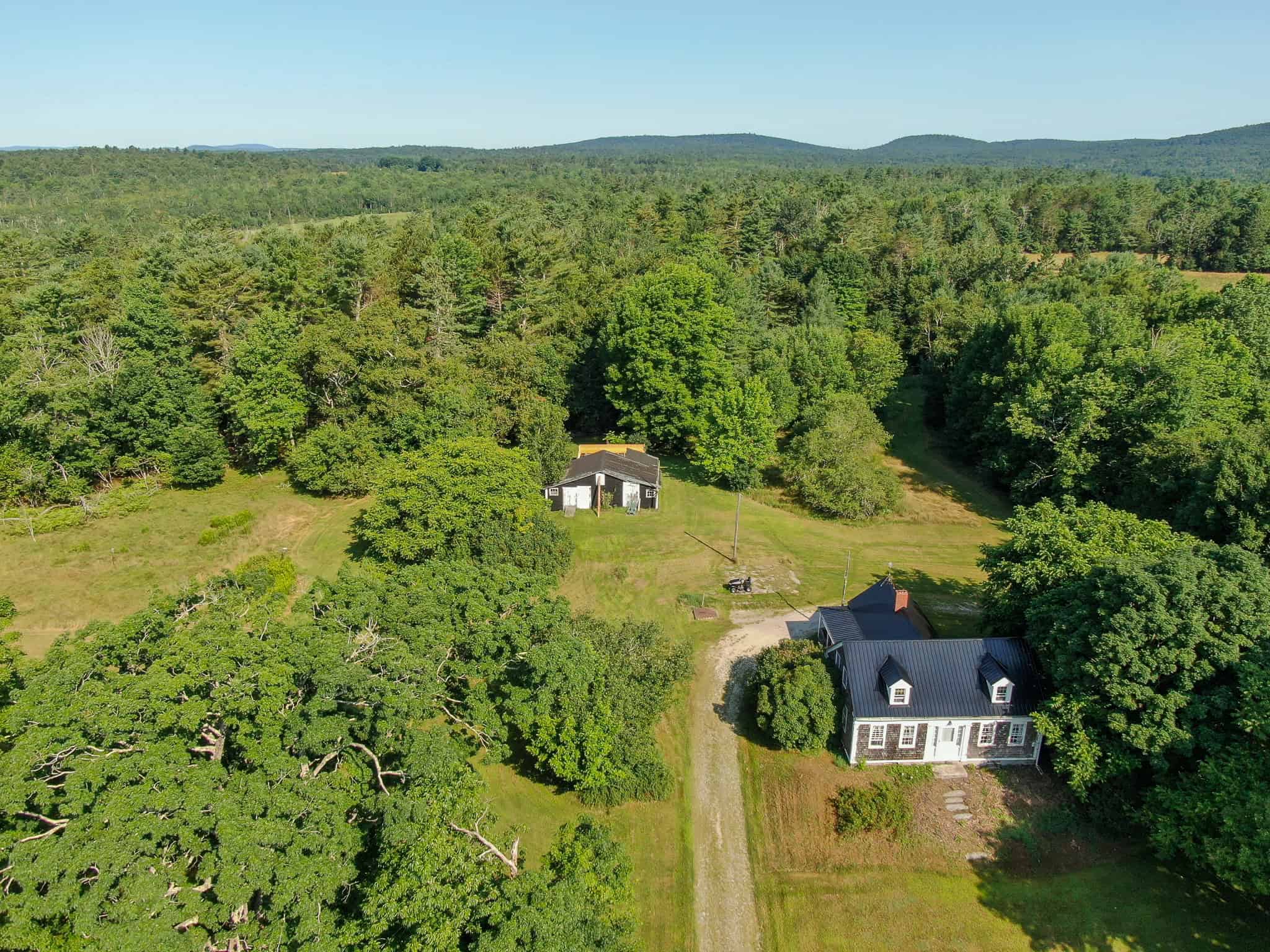 New Englander Home in the Country