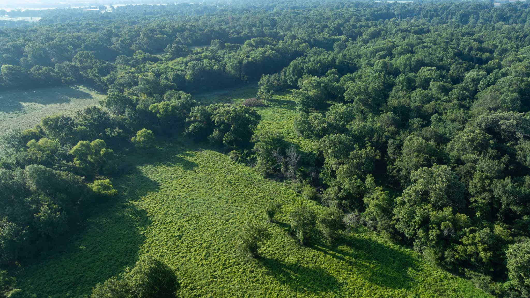 SOLD! Texas Duck Hunting Property with Log Home East of Dallas