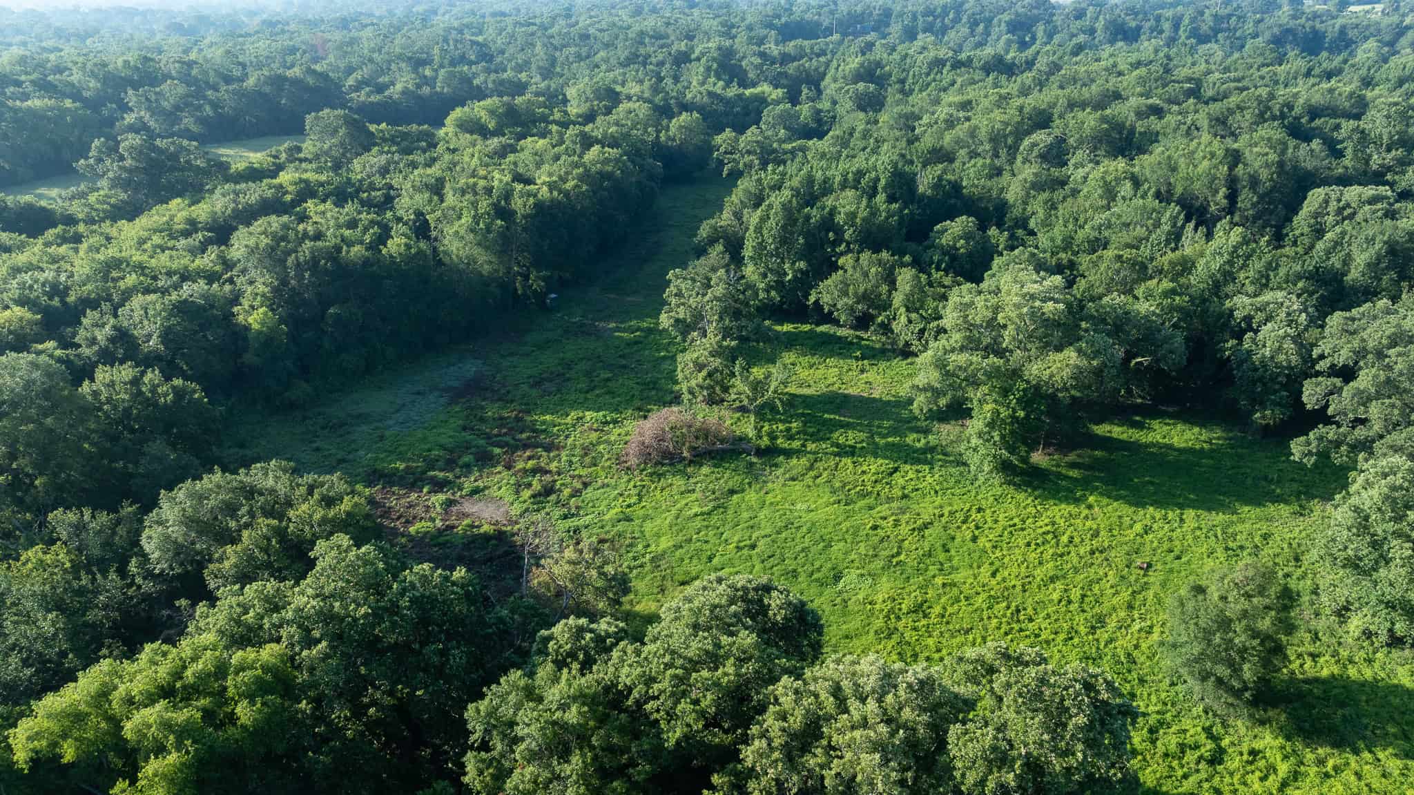 SOLD! Texas Duck Hunting Property with Log Home East of Dallas