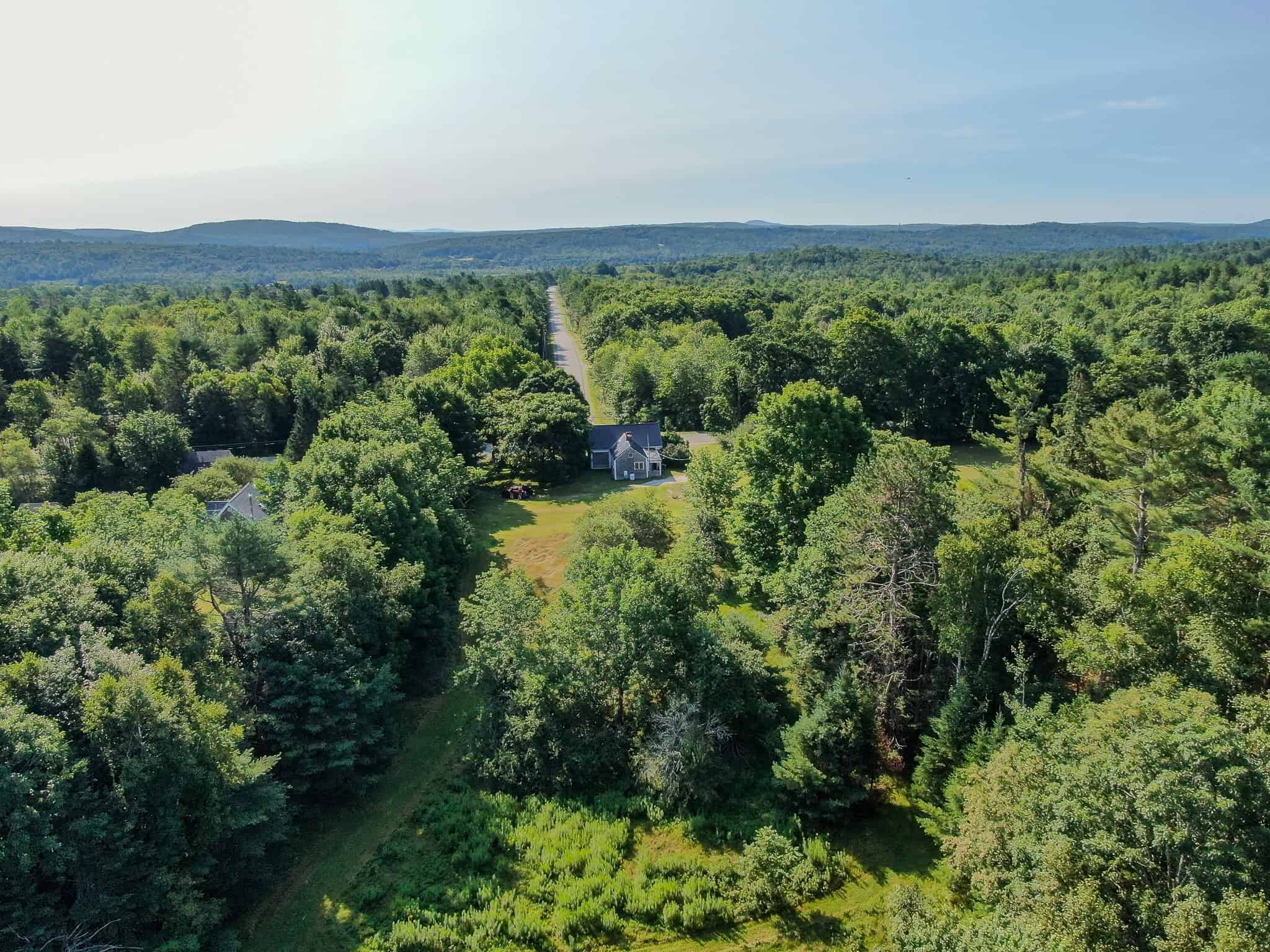 New Englander Home in the Country