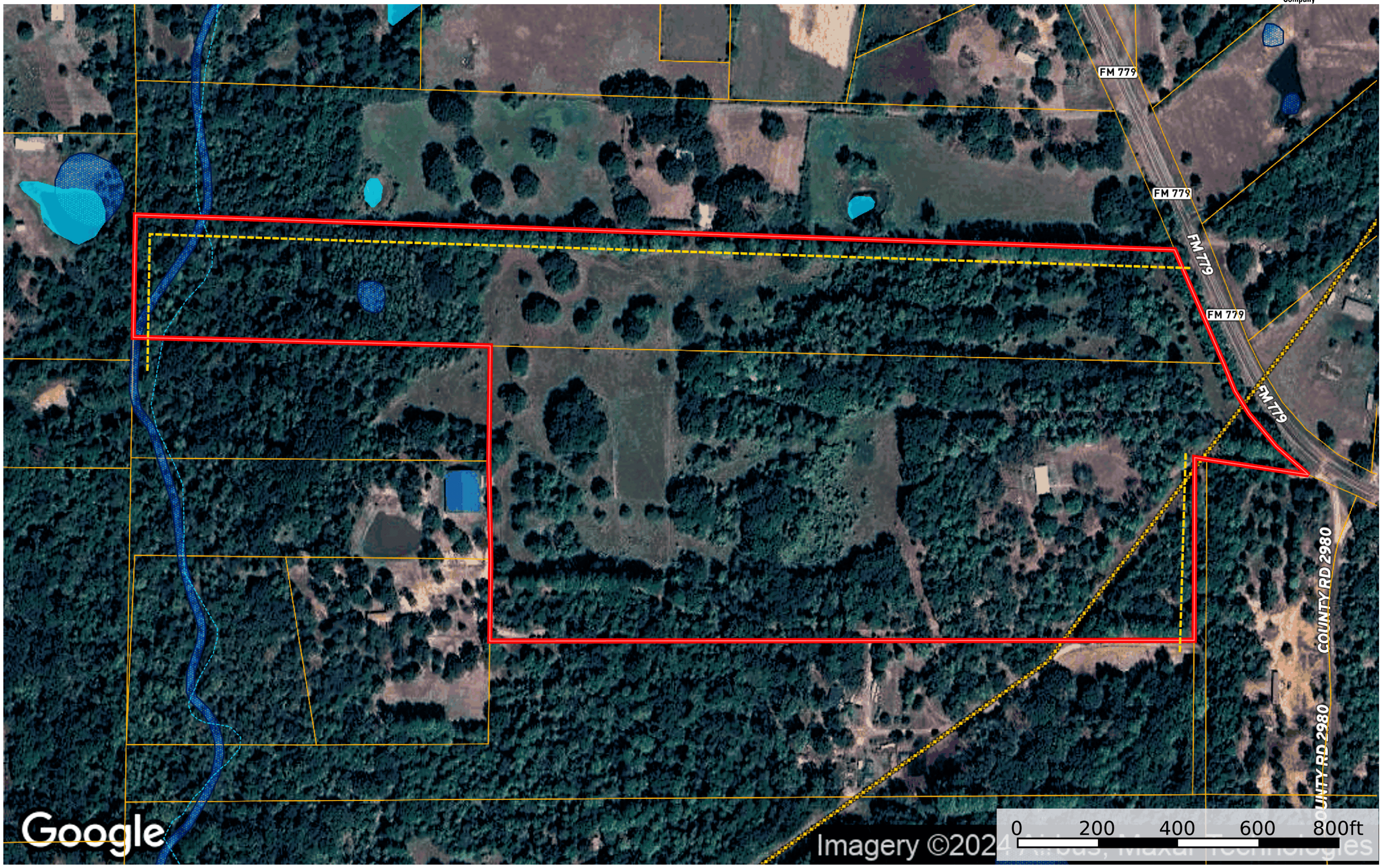 SOLD! Texas Hunting Property East of Dallas Near Lake Fork