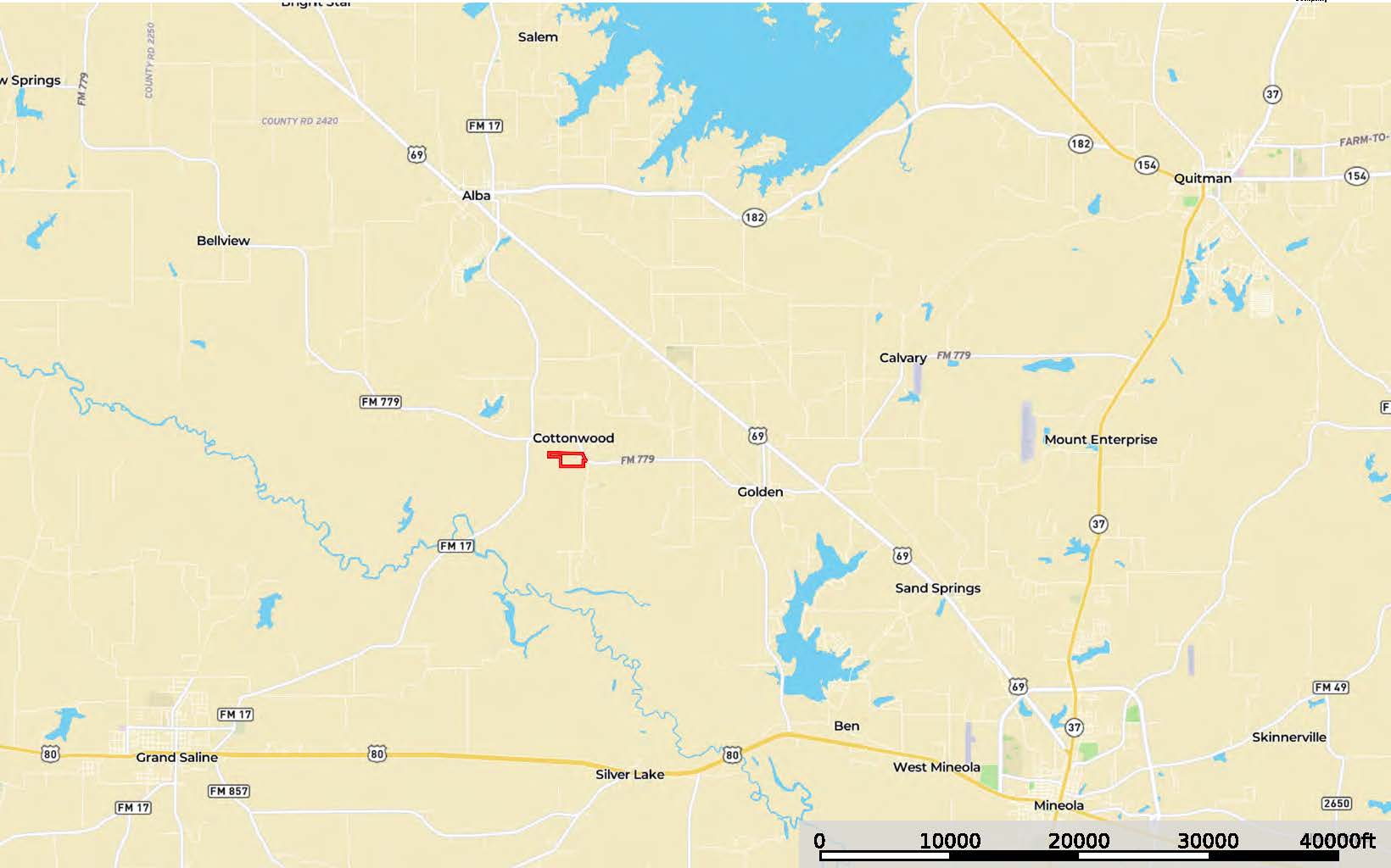 SOLD! Texas Hunting Property East of Dallas Near Lake Fork