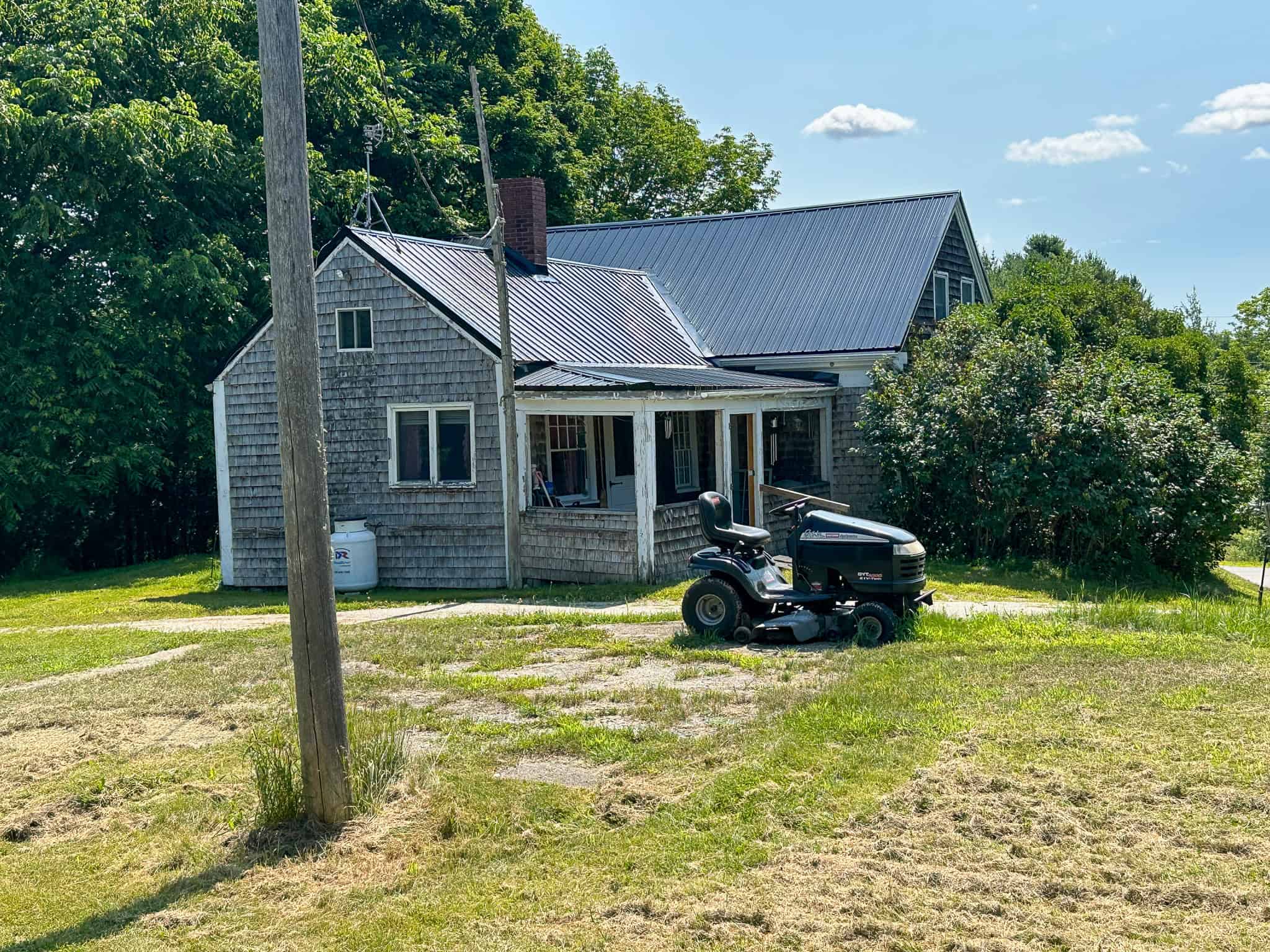 New Englander Home in the Country