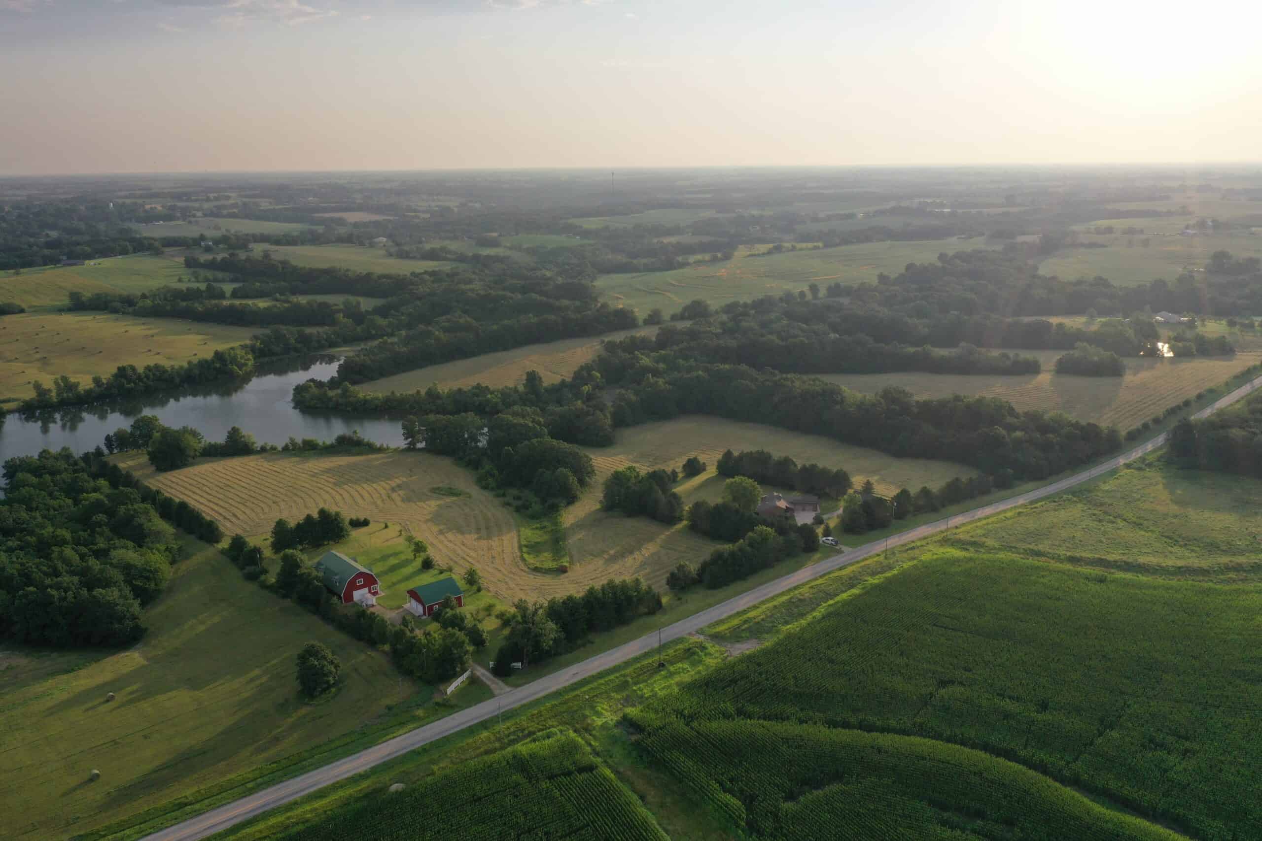 Home & Outbuildings on Acreage in Gentry County