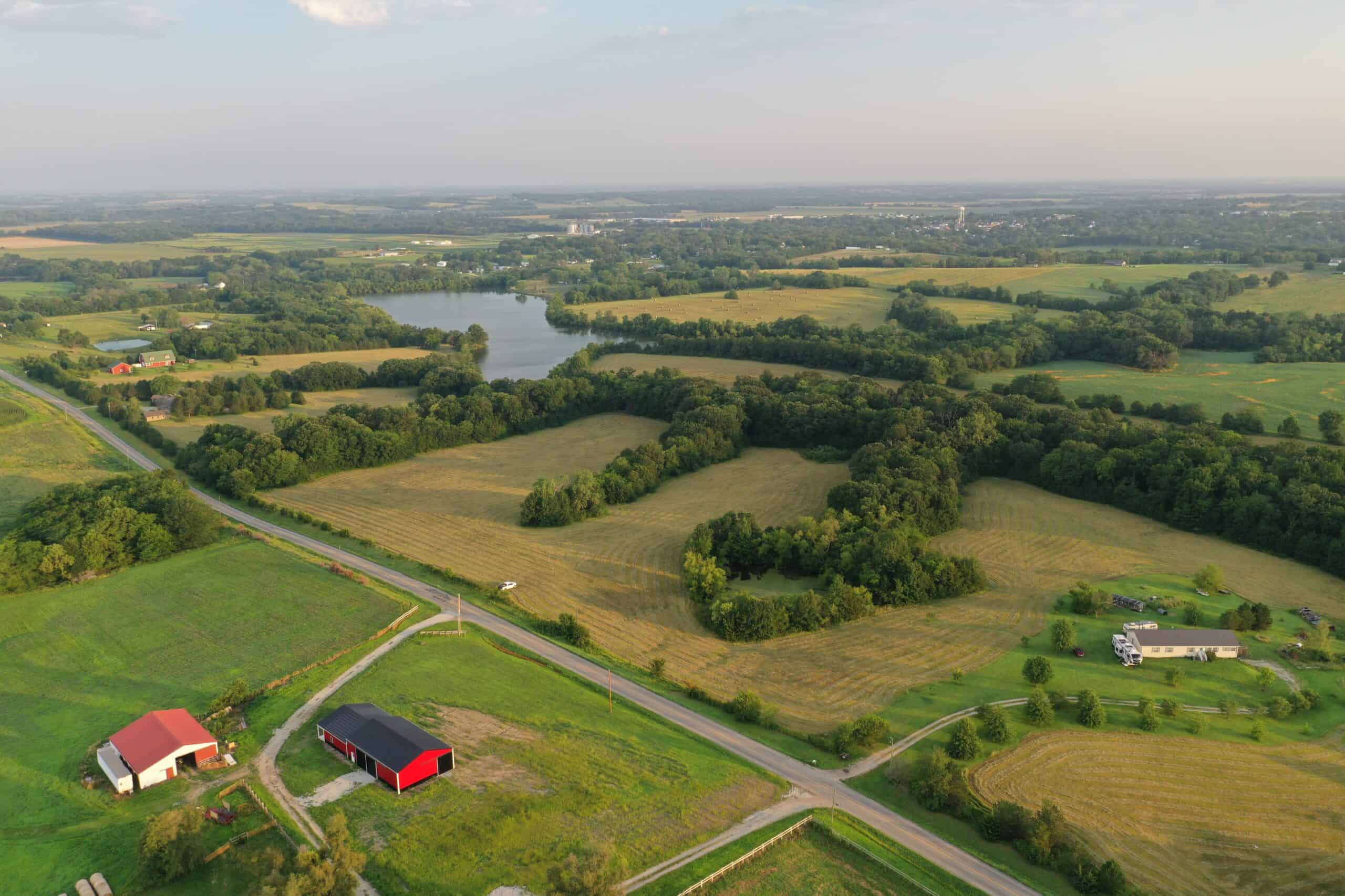 Home & Outbuildings on Acreage in Gentry County