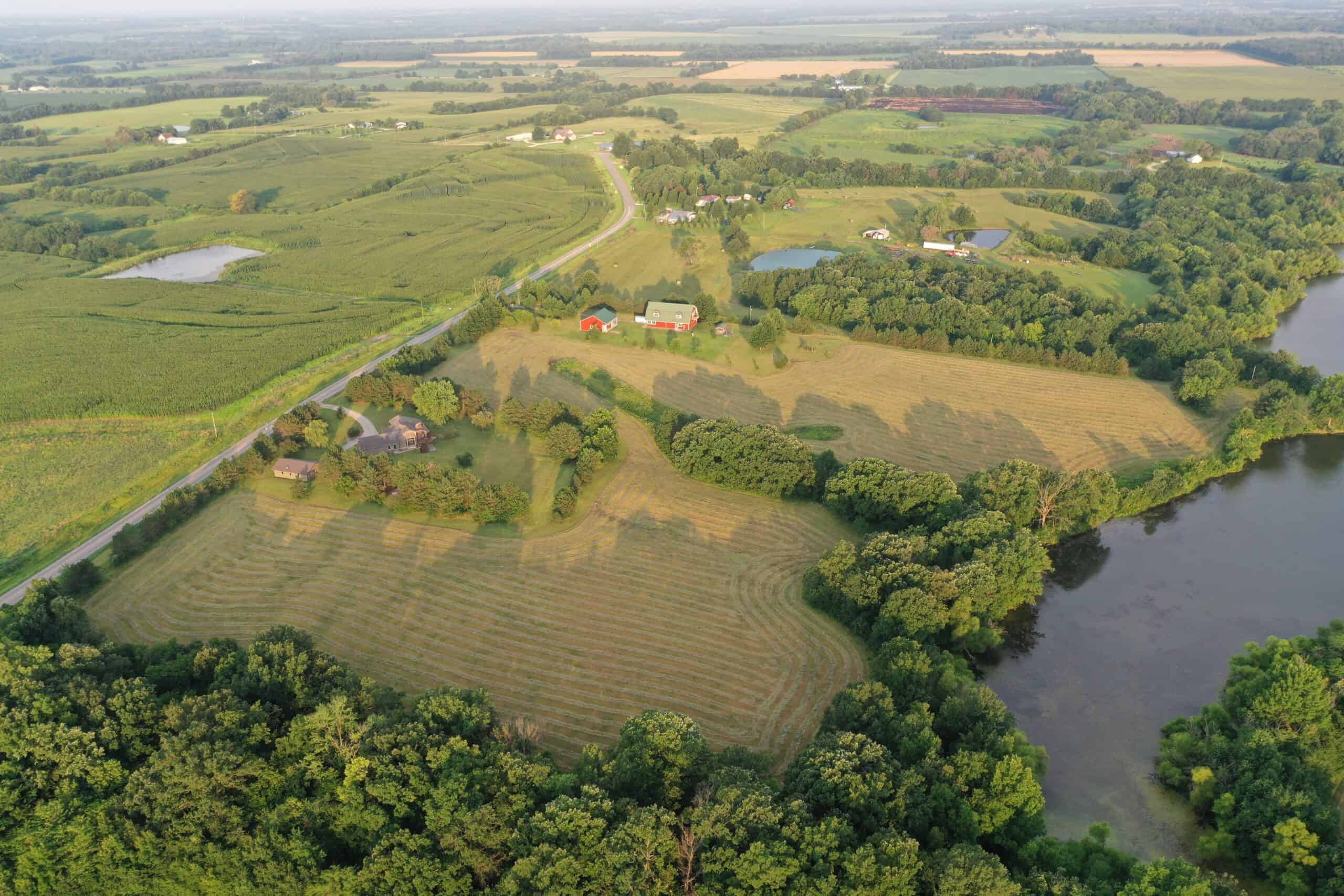 Home & Outbuildings on Acreage in Gentry County