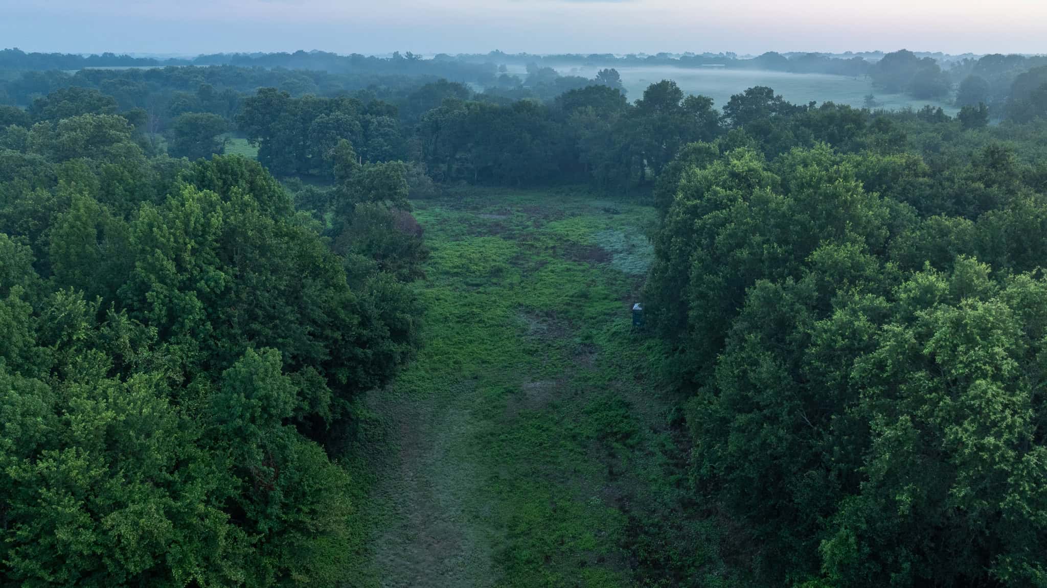 SOLD! Texas Duck Hunting Property with Log Home East of Dallas