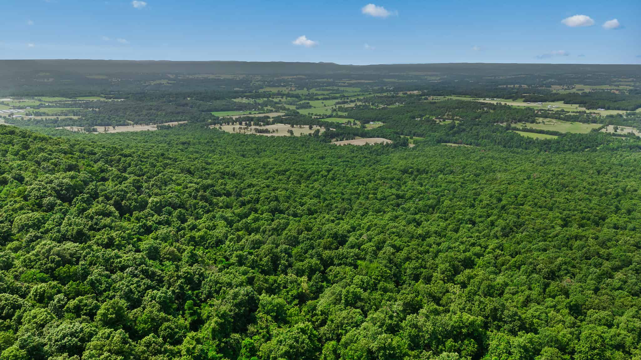 Crooked Creek on 320 Ac Hunting Land For Sale in Newton County, Arkansas