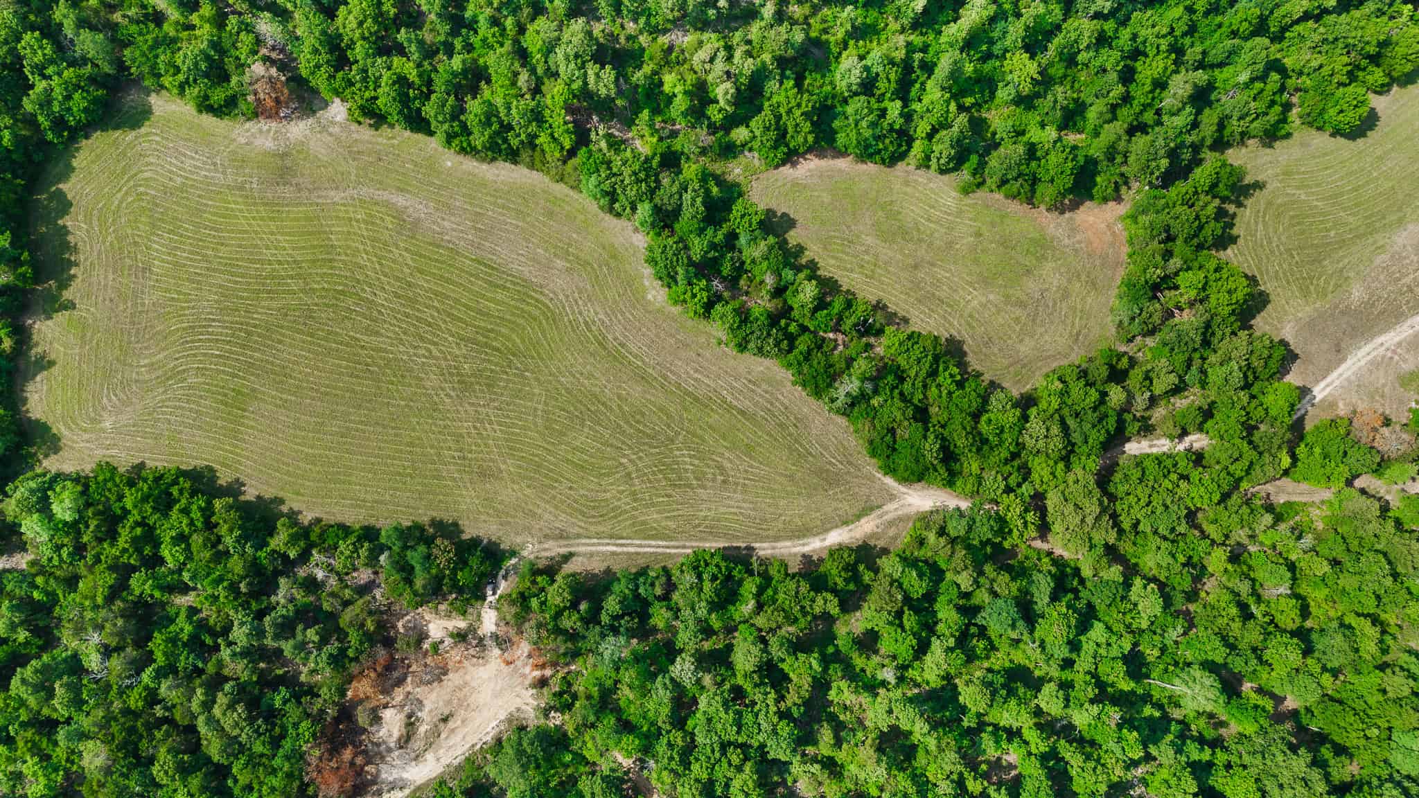 Crooked Creek on 320 Ac Hunting Land For Sale in Newton County, Arkansas