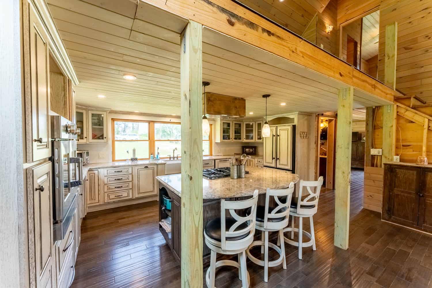 Log Cabin with Outbuildings and Acreage in Ripley County, Missouri