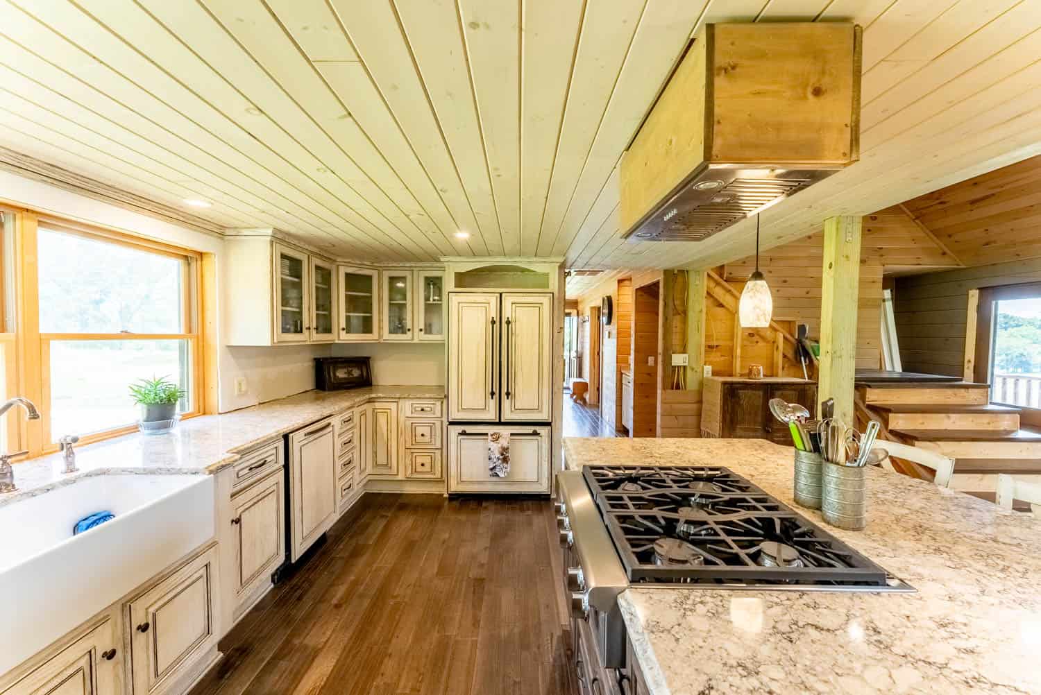 Log Cabin with Outbuildings and Acreage in Ripley County, Missouri