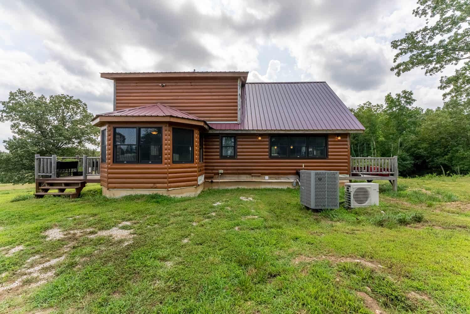 Log Cabin with Outbuildings and Acreage in Ripley County, Missouri