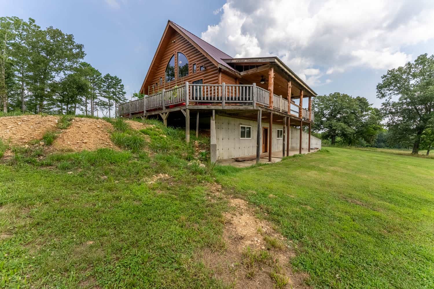 Log Cabin with Outbuildings and Acreage in Ripley County, Missouri