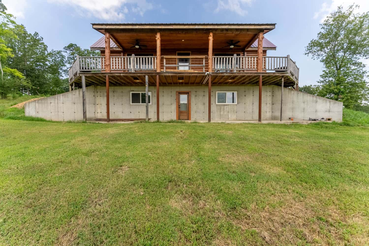 Log Cabin with Outbuildings and Acreage in Ripley County, Missouri