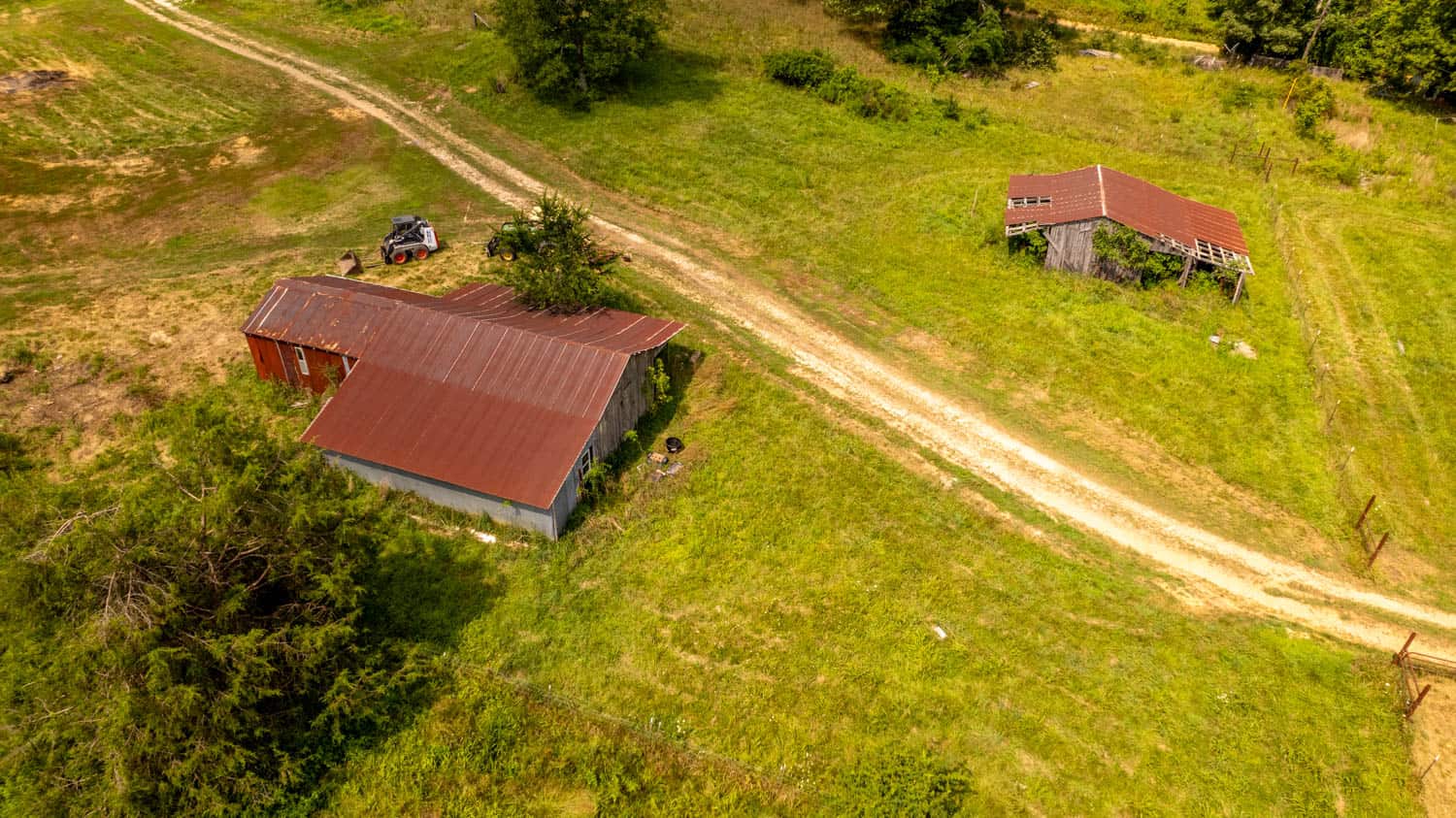 Log Cabin with Outbuildings and Acreage in Ripley County, Missouri