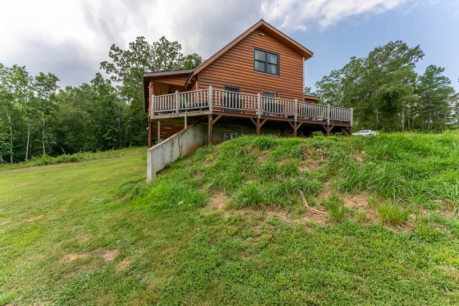 Log Cabin with Outbuildings and Acreage in Ripley County, Missouri