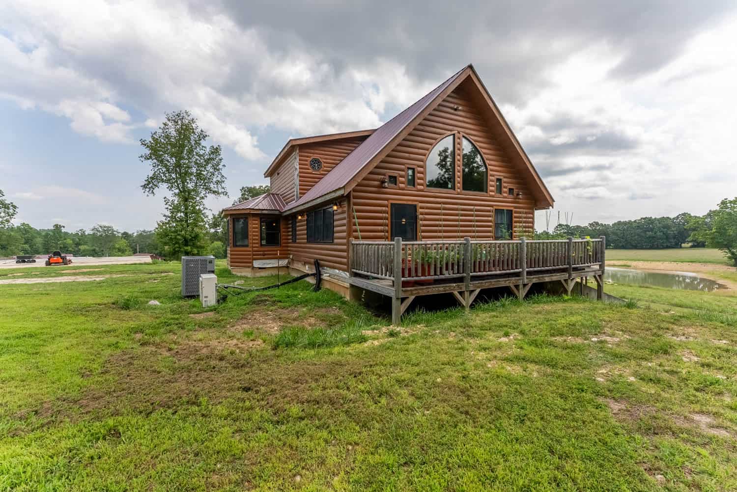 Log Cabin with Outbuildings and Acreage in Ripley County, Missouri