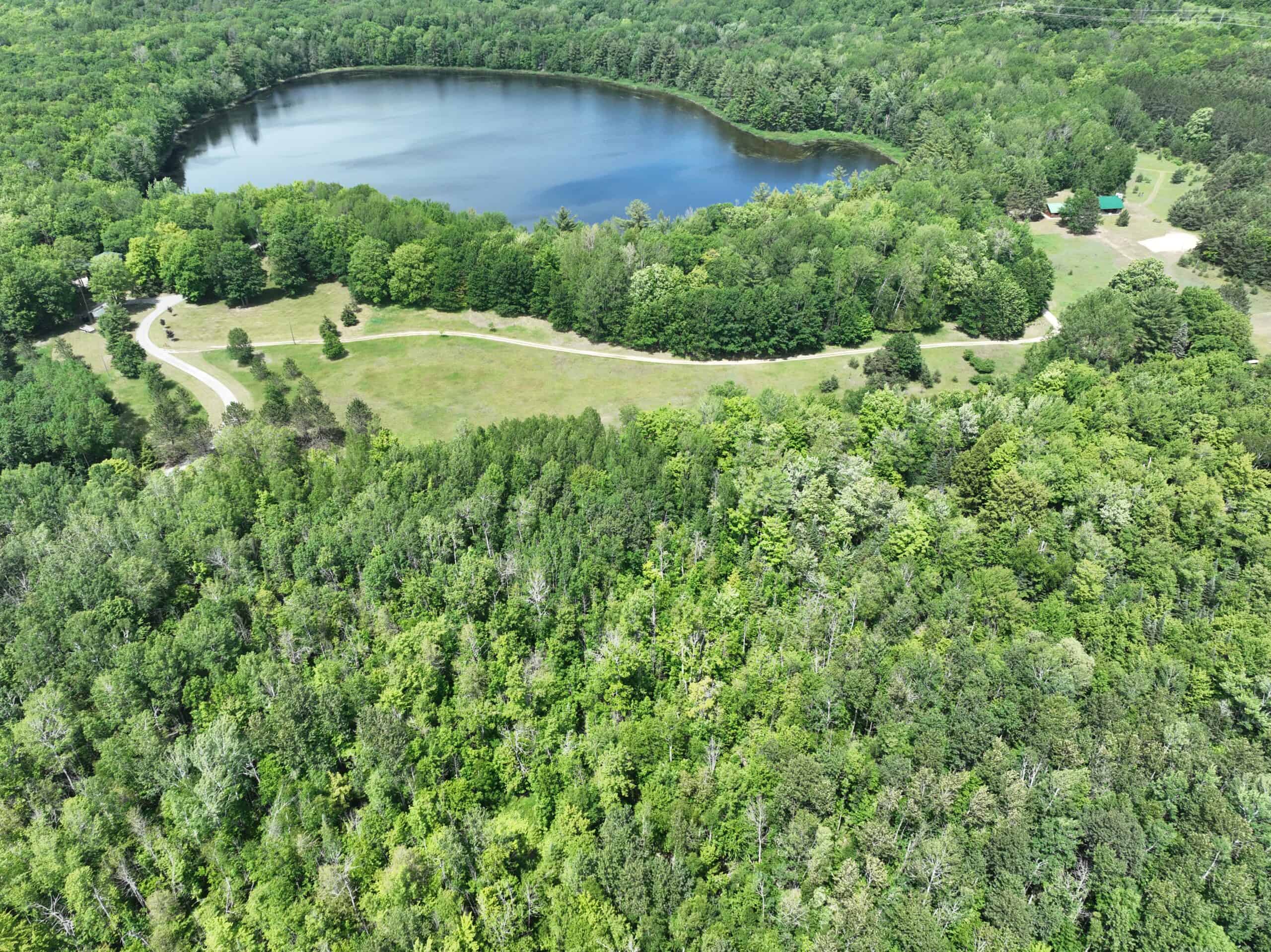 Corporate / Family Retreat For Sale – Entire Private Lake on 207 Acres