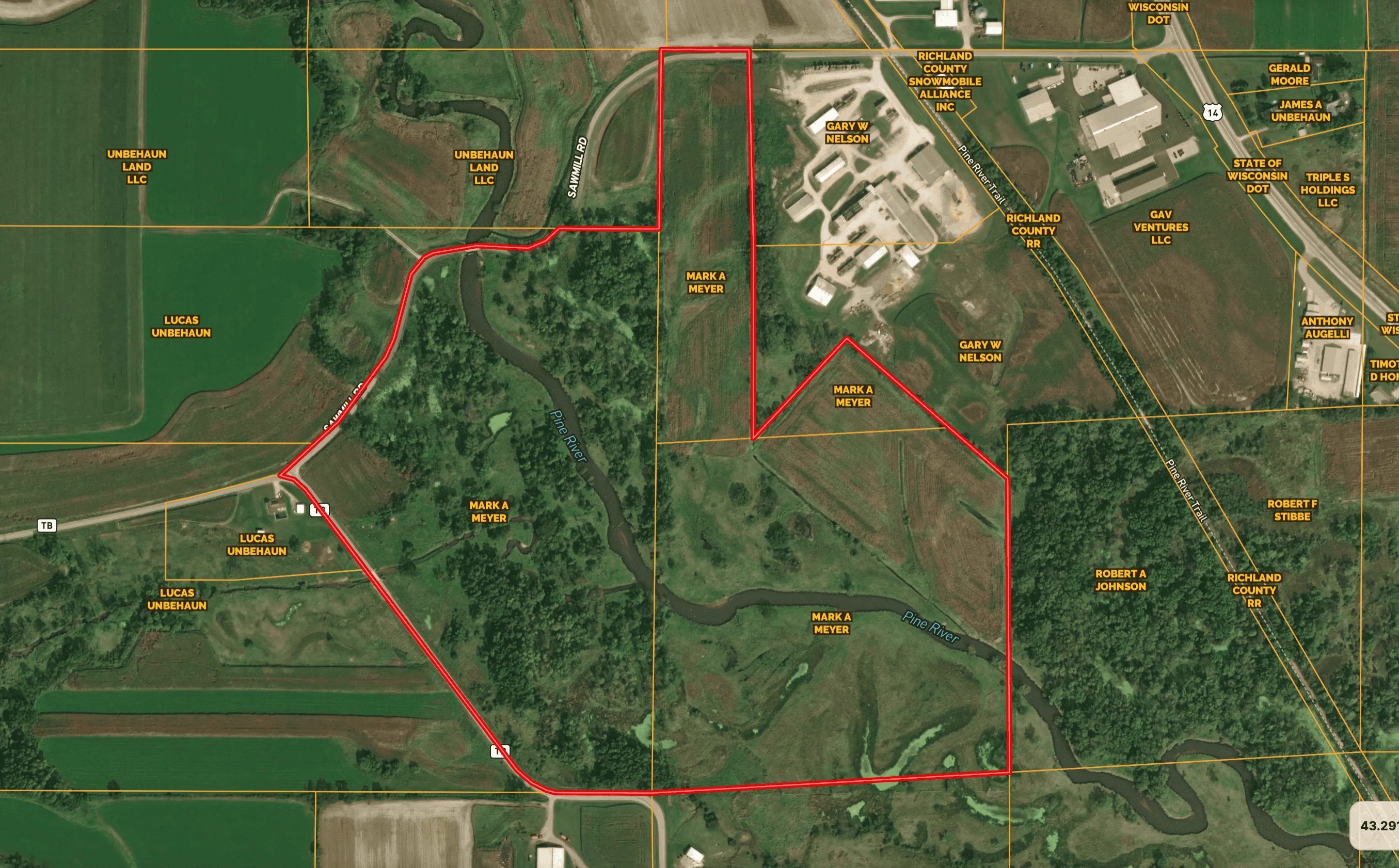 Recreational Property with Waterfront for sale in Southwest Wisconsin