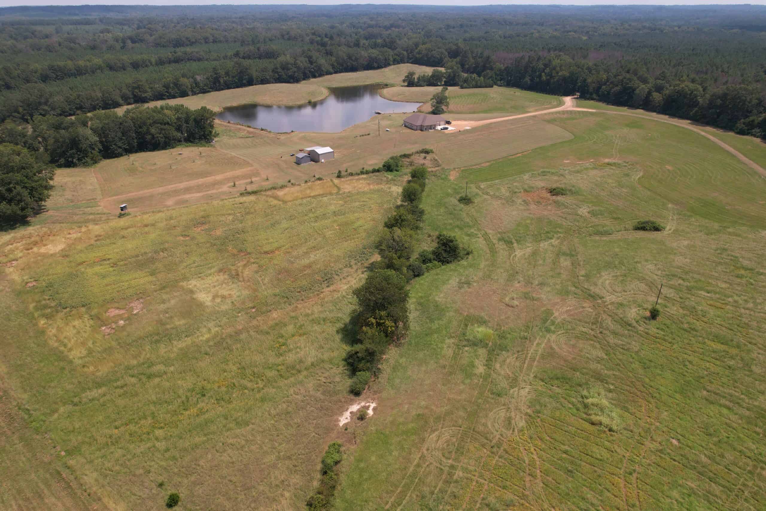 Barndominium and 44 Acres For Sale Copiah County Mississippi