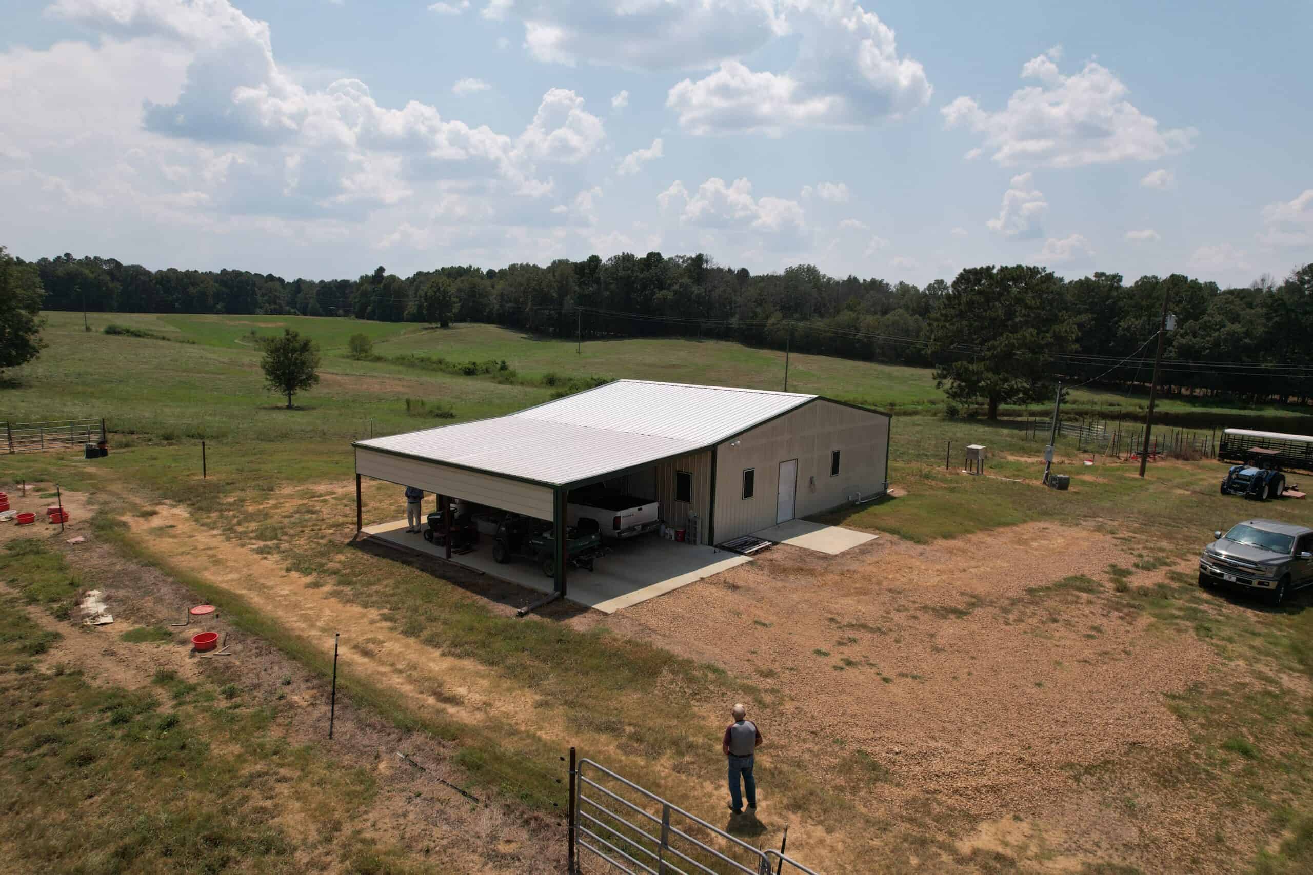 Barndominium and 44 Acres For Sale Copiah County Mississippi