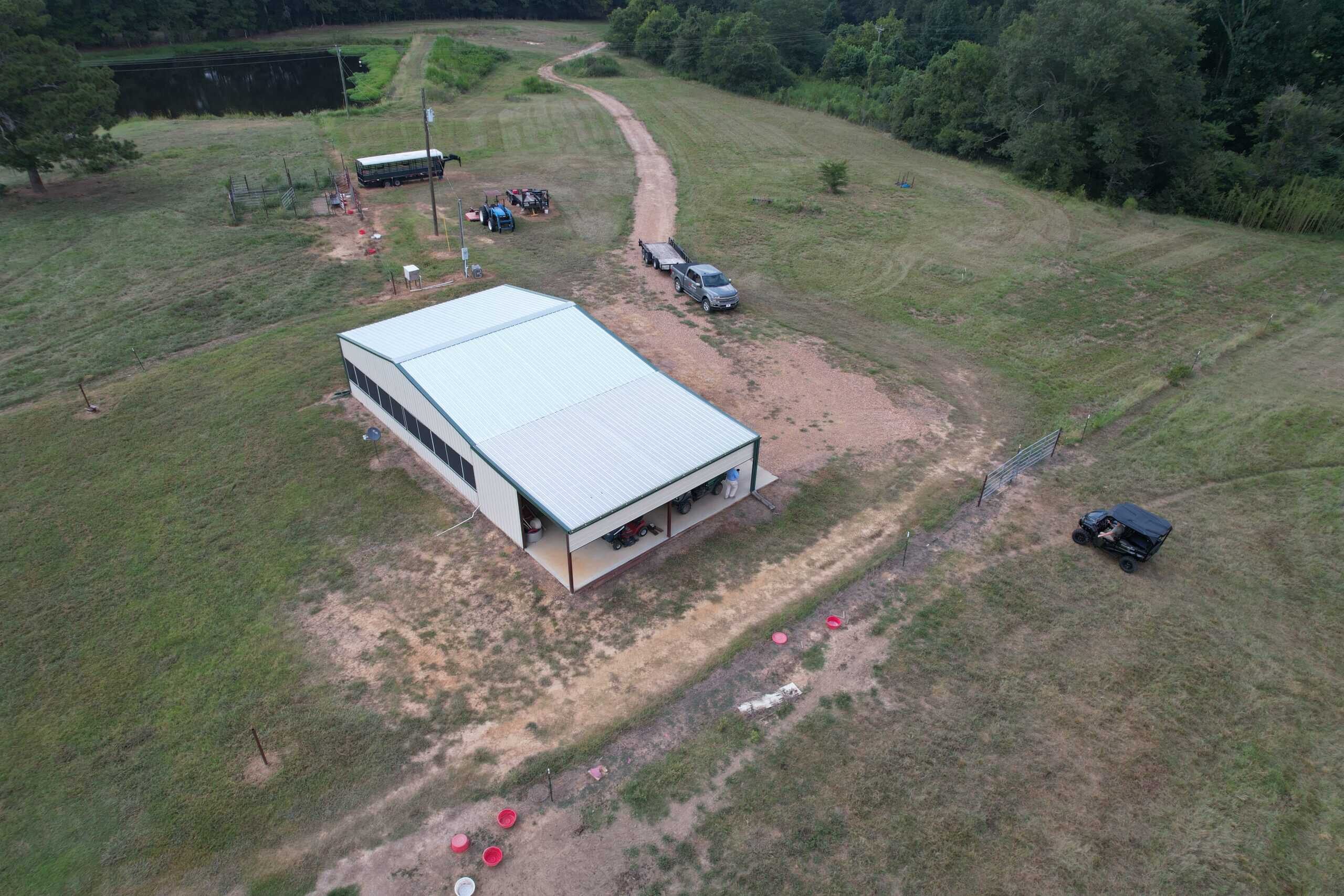 Barndominium and 44 Acres For Sale Copiah County Mississippi