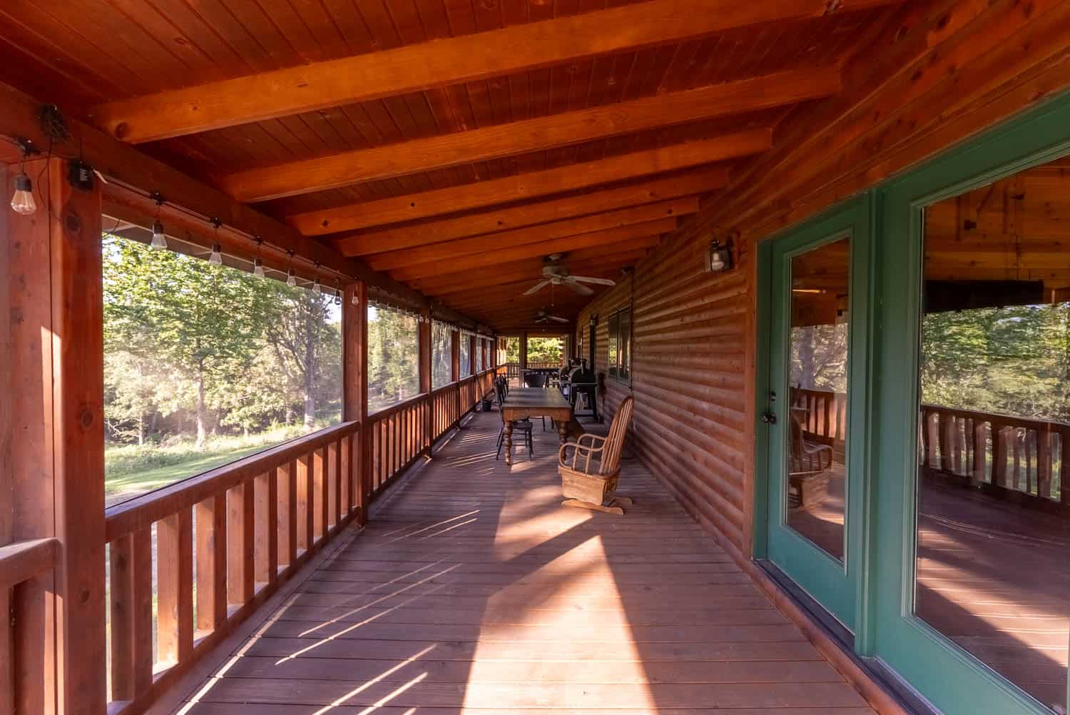 Custom Built Log Cabin and 57 Wooded Acres in Thayer MO