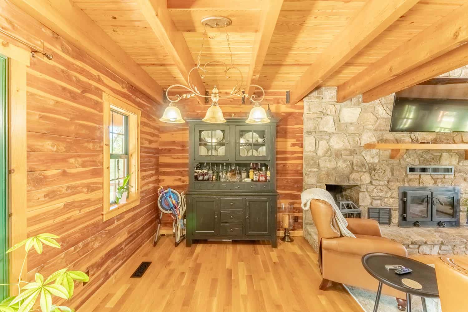 Custom Built Log Cabin and 57 Wooded Acres in Thayer MO