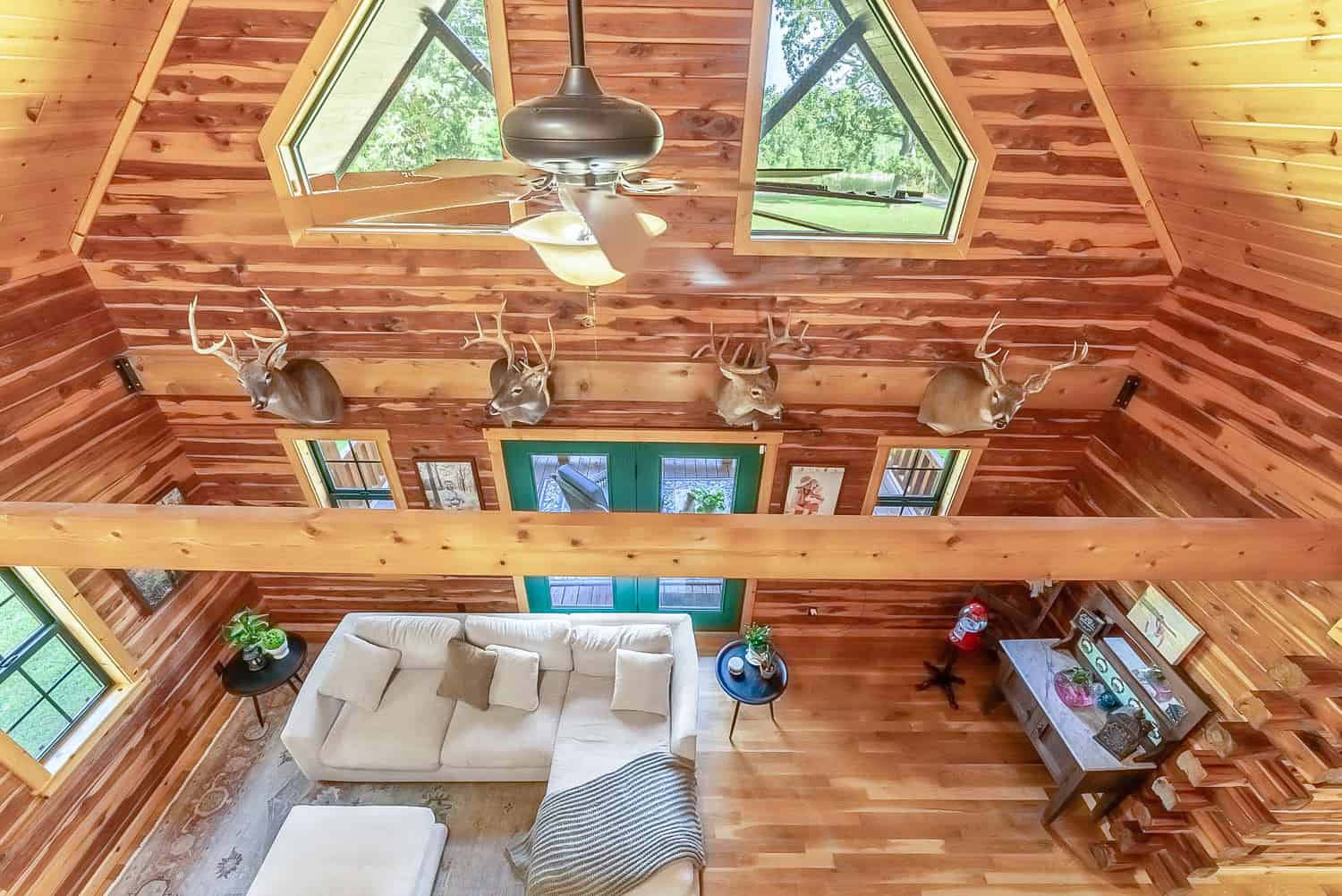 Custom Built Log Cabin and 57 Wooded Acres in Thayer MO