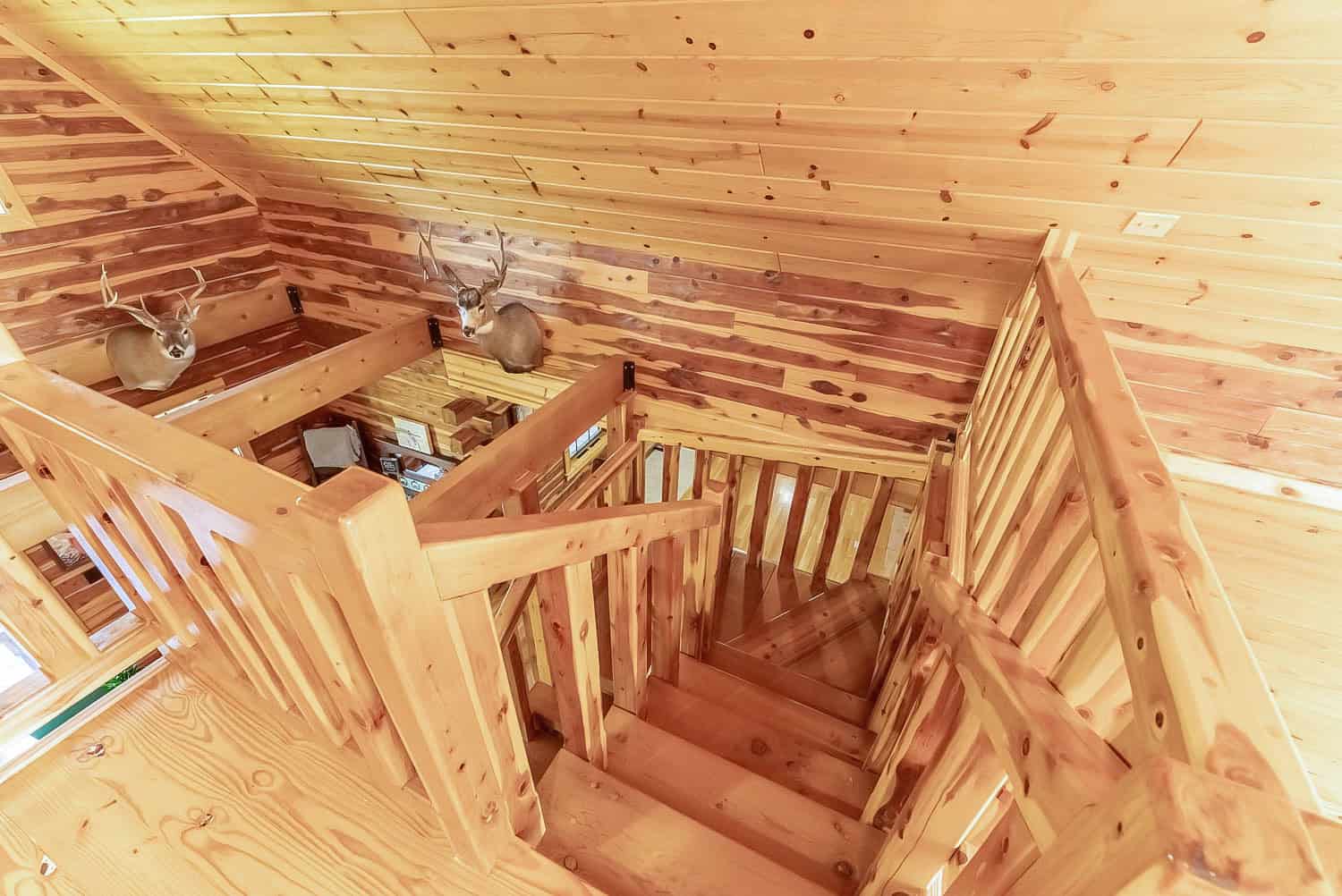 Custom Built Log Cabin and 57 Wooded Acres in Thayer MO
