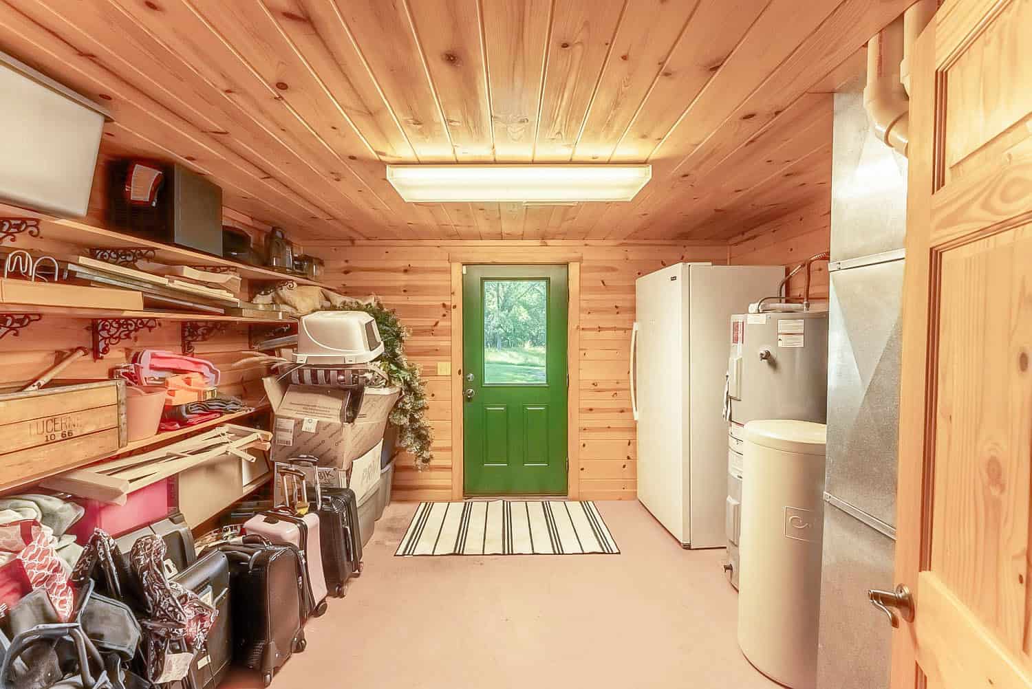 Custom Built Log Cabin and 57 Wooded Acres in Thayer MO