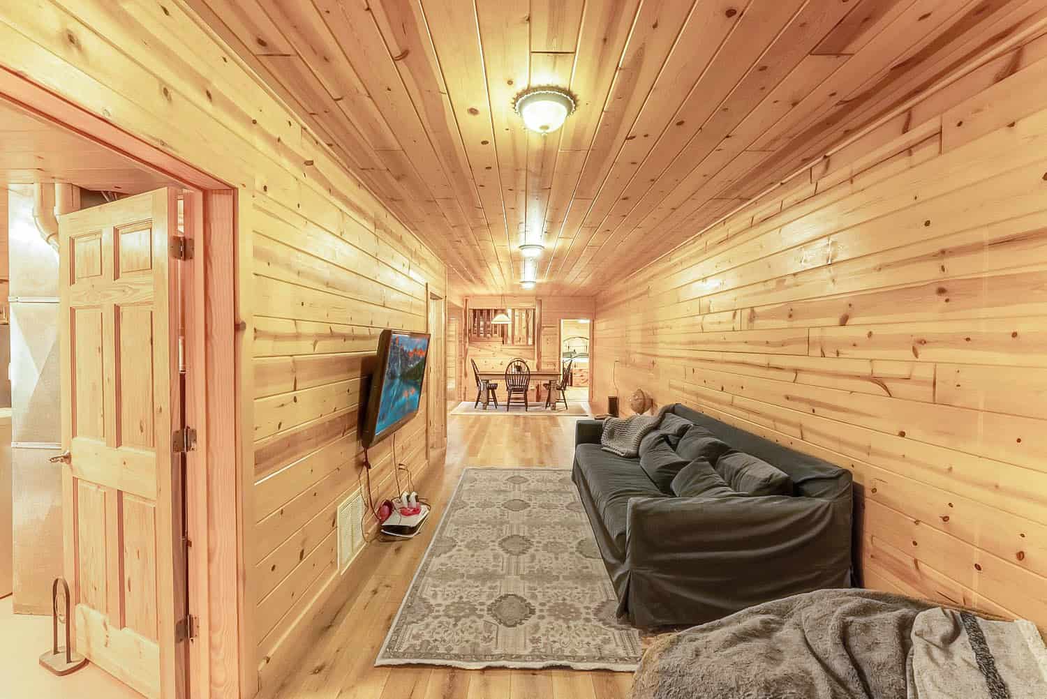 Custom Built Log Cabin and 57 Wooded Acres in Thayer MO