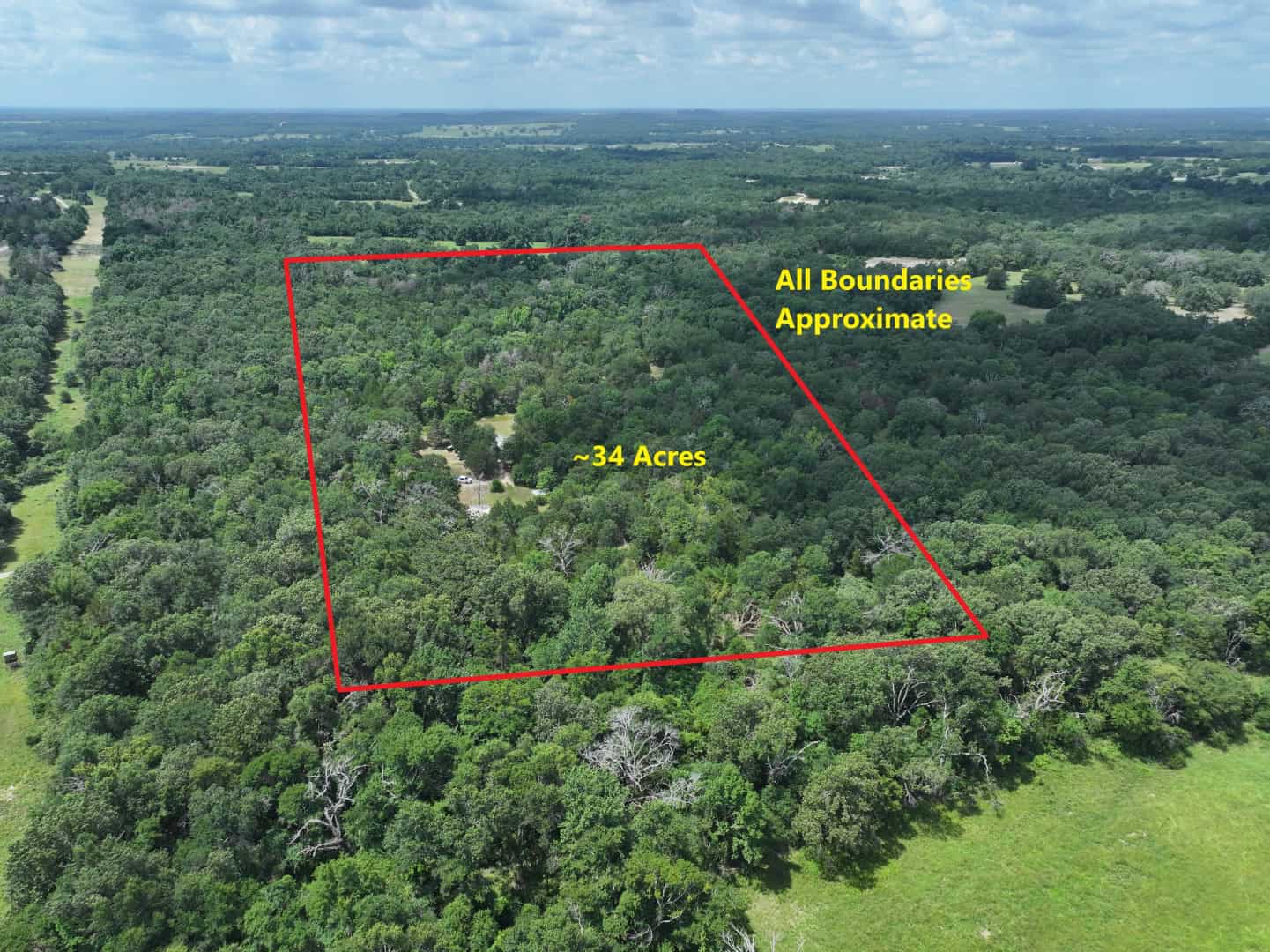 Hunters, Take Notice! 33.76 Acres of Off-Grid Bliss in Fairfield, TX – Your Ultimate Hunting Property!
