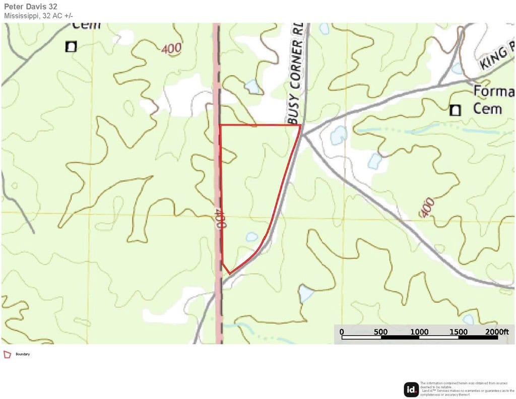 32 Acres Land for Sale Amite County, Mississippi