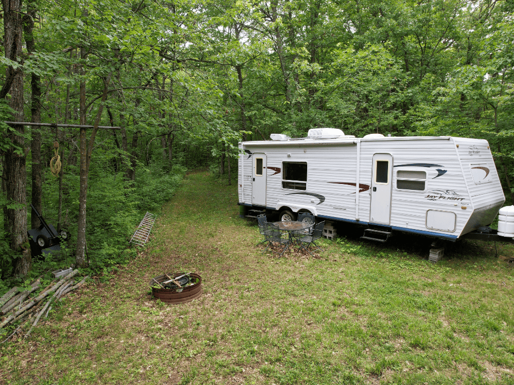 47 Ac Mississippi River Hunting Property Near Crosby, Minnesota