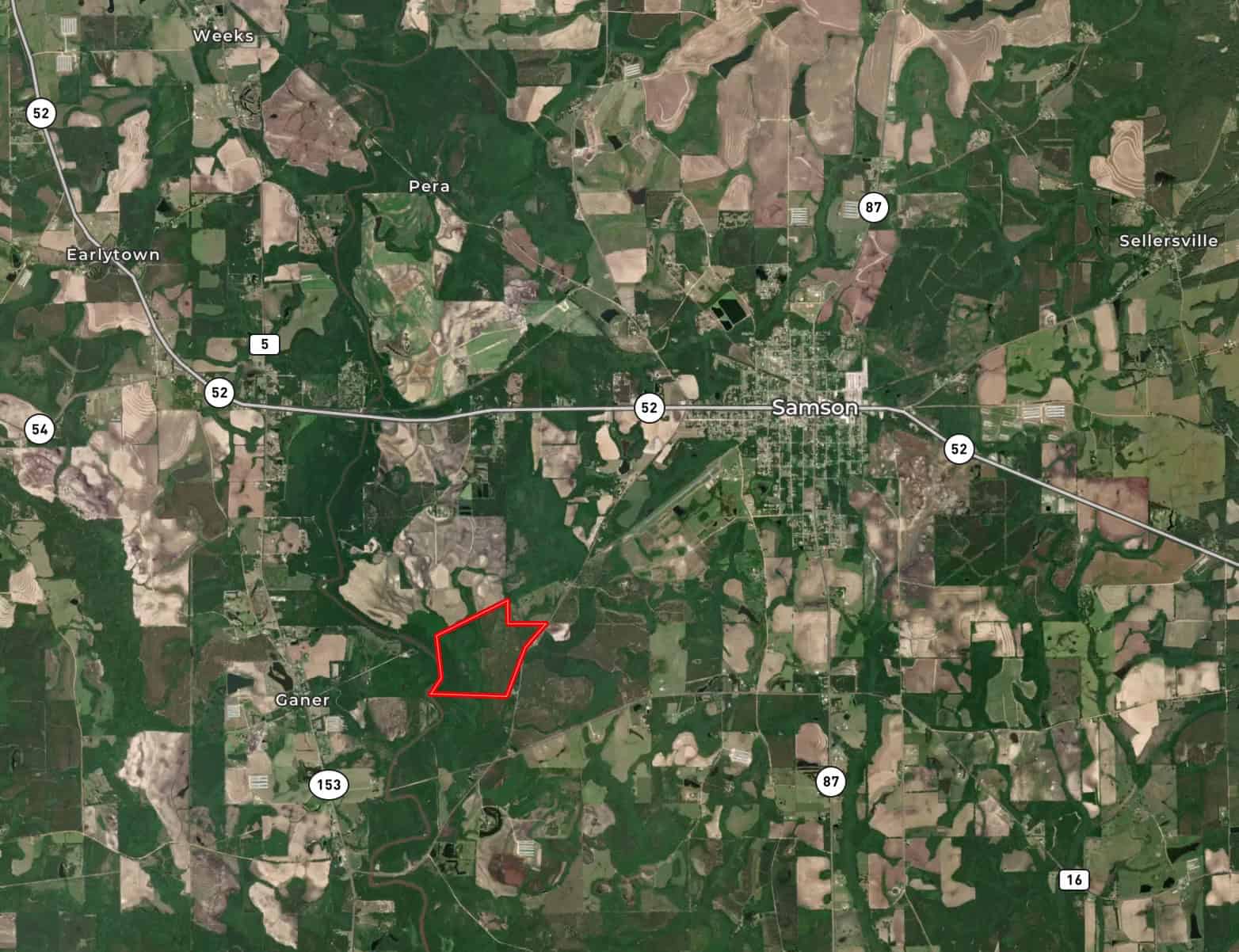 Prime Riverfront Hunting & Recreational Land for Sale in Samson Alabama!