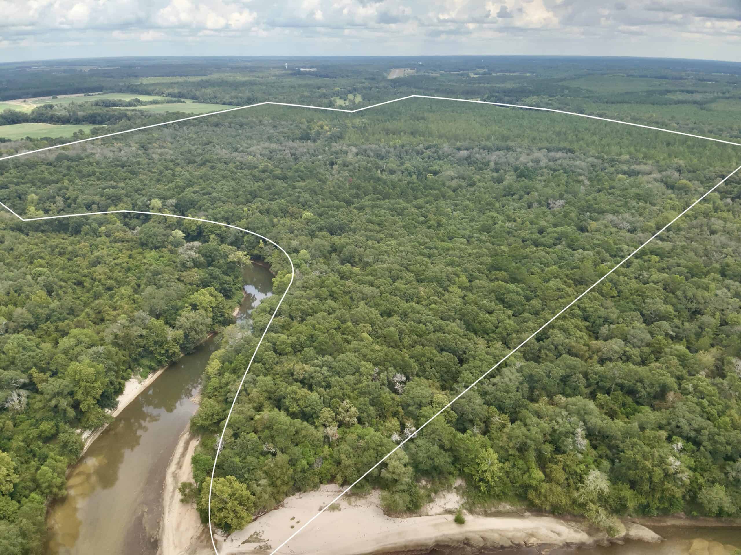Prime Riverfront Hunting & Recreational Land for Sale in Samson Alabama!