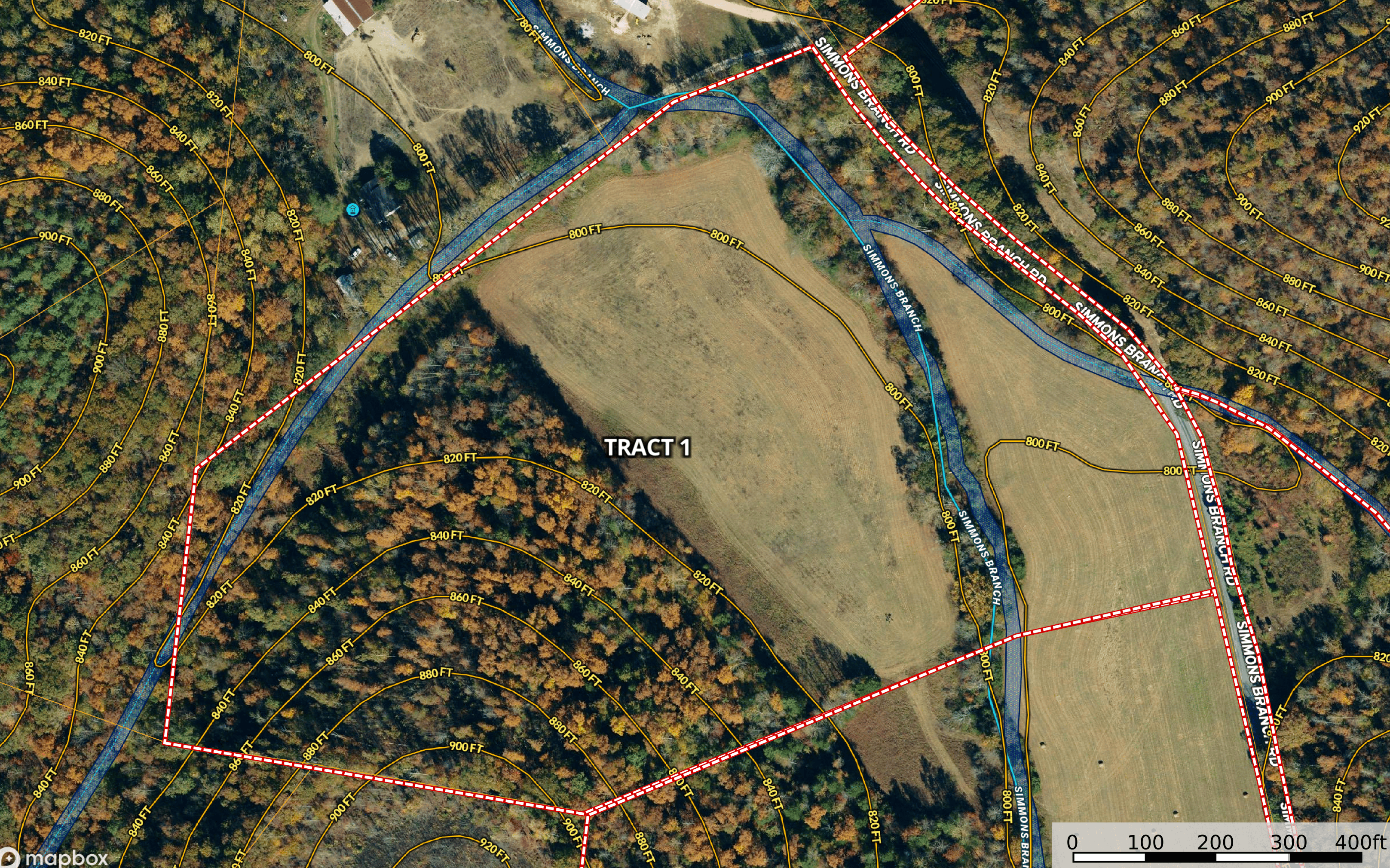 LAND FOR SALE IN TN, 21.5 ACRES+/-, OPEN & WOODED LAND, CREEK