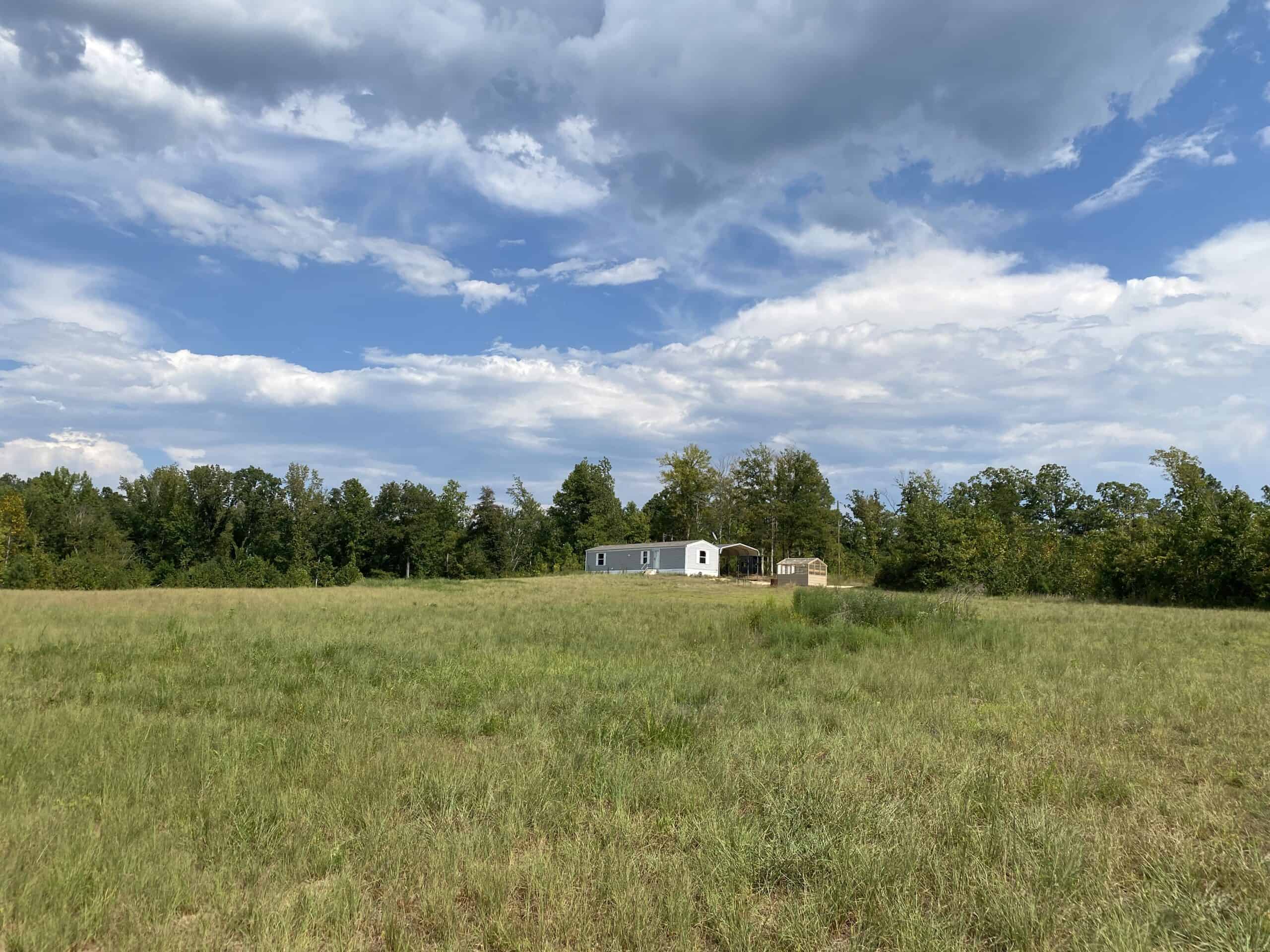 COUNTRY HOME FOR SALE IN TN, 68 AC+/-, SHEDS, POND, & CREEK