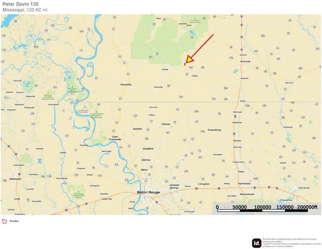 120 Acre Hunter’s Paradise in South MS for Sale