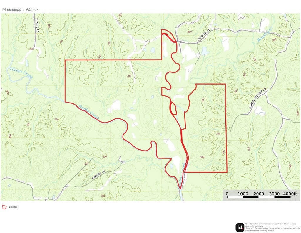 Lonely Live Oak – 1115 Acres Hunting Timberland SW MS