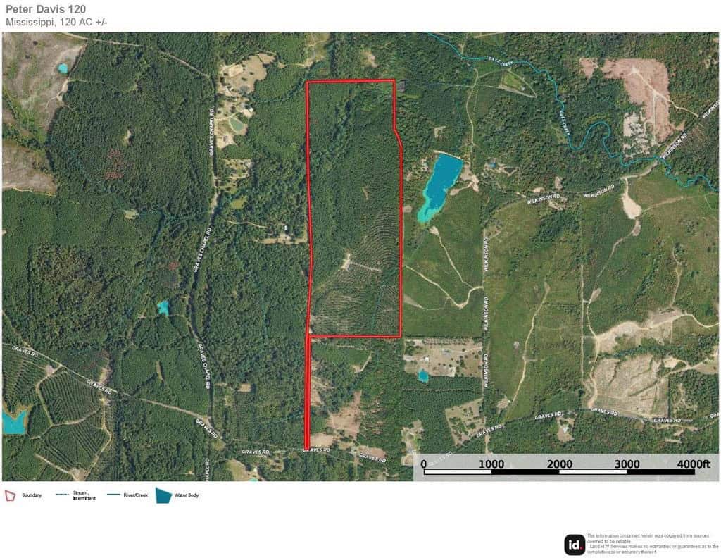 120 Acre Hunter’s Paradise in South MS for Sale