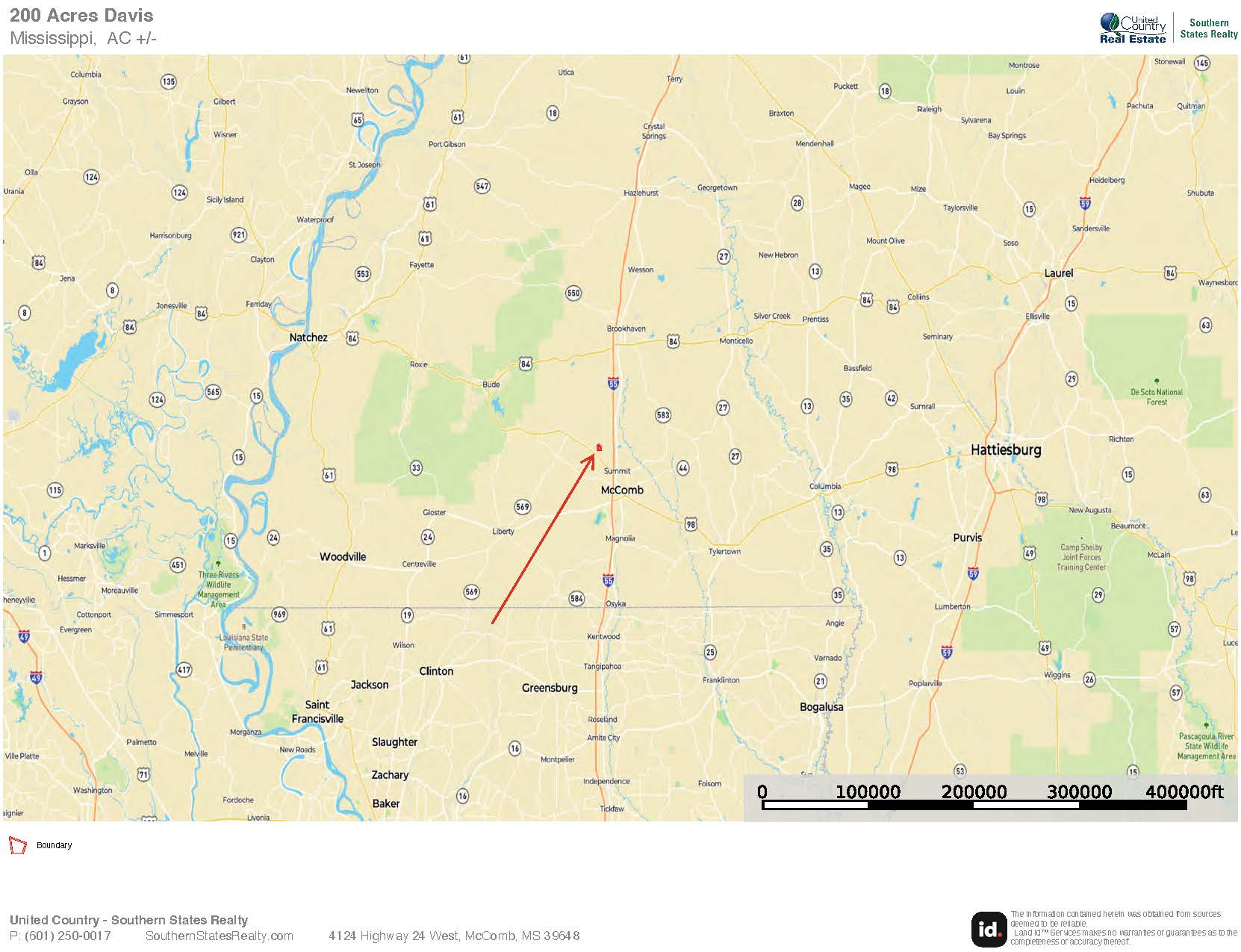 200 Acres of Land for Sale in North Pike School District