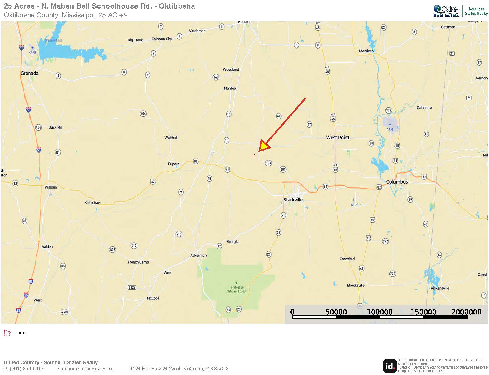 25 Acres For Sale Starkville MS