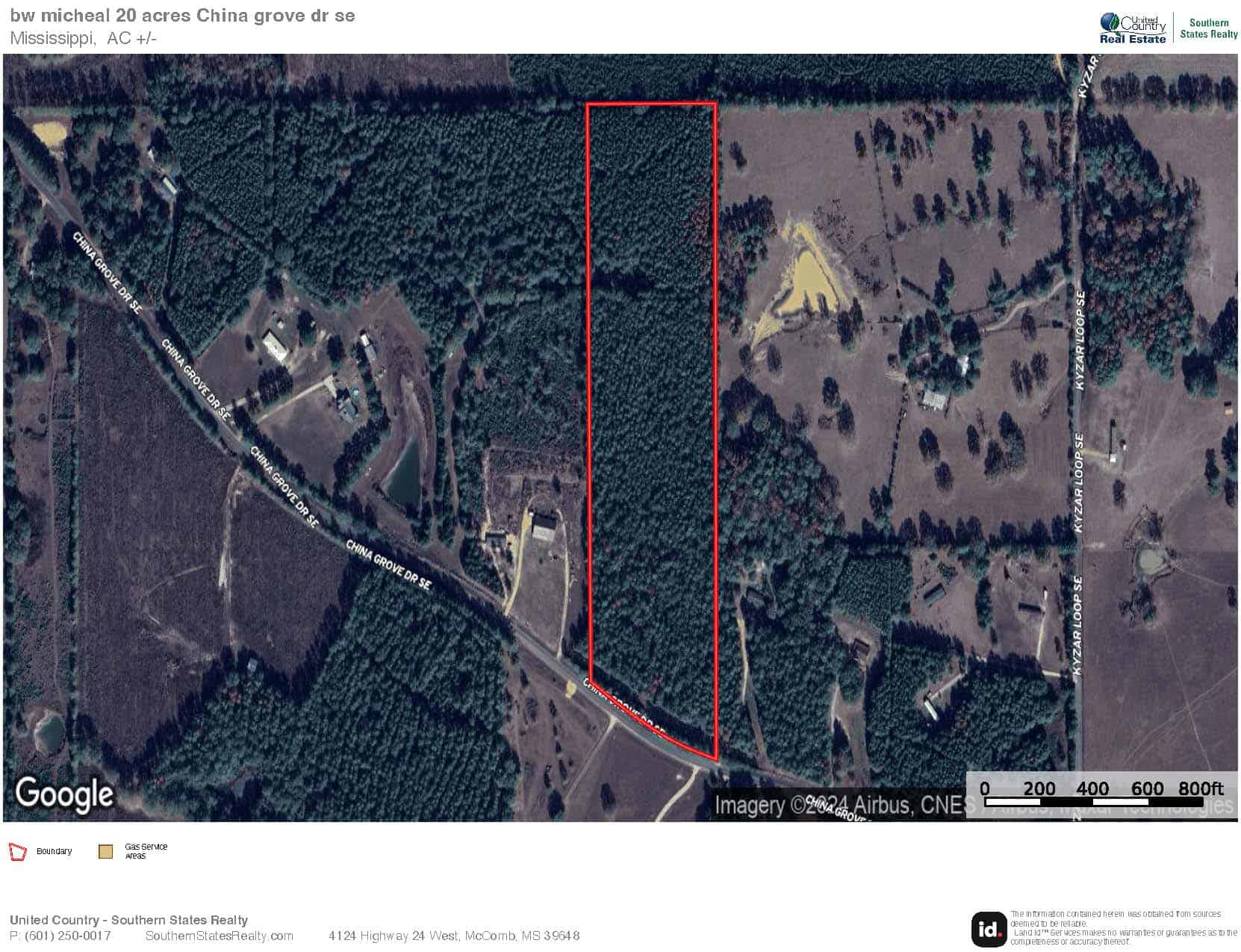 Brookhaven MS 19.7+- Acres for Sale